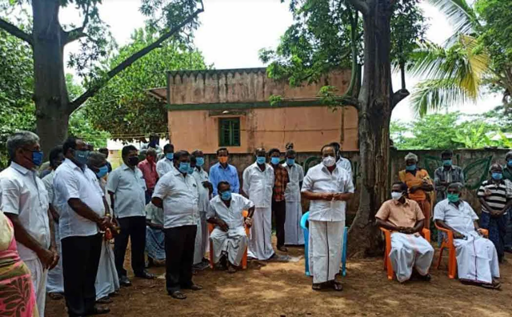 DMK MLA Sankarapani provides electricity to hill people