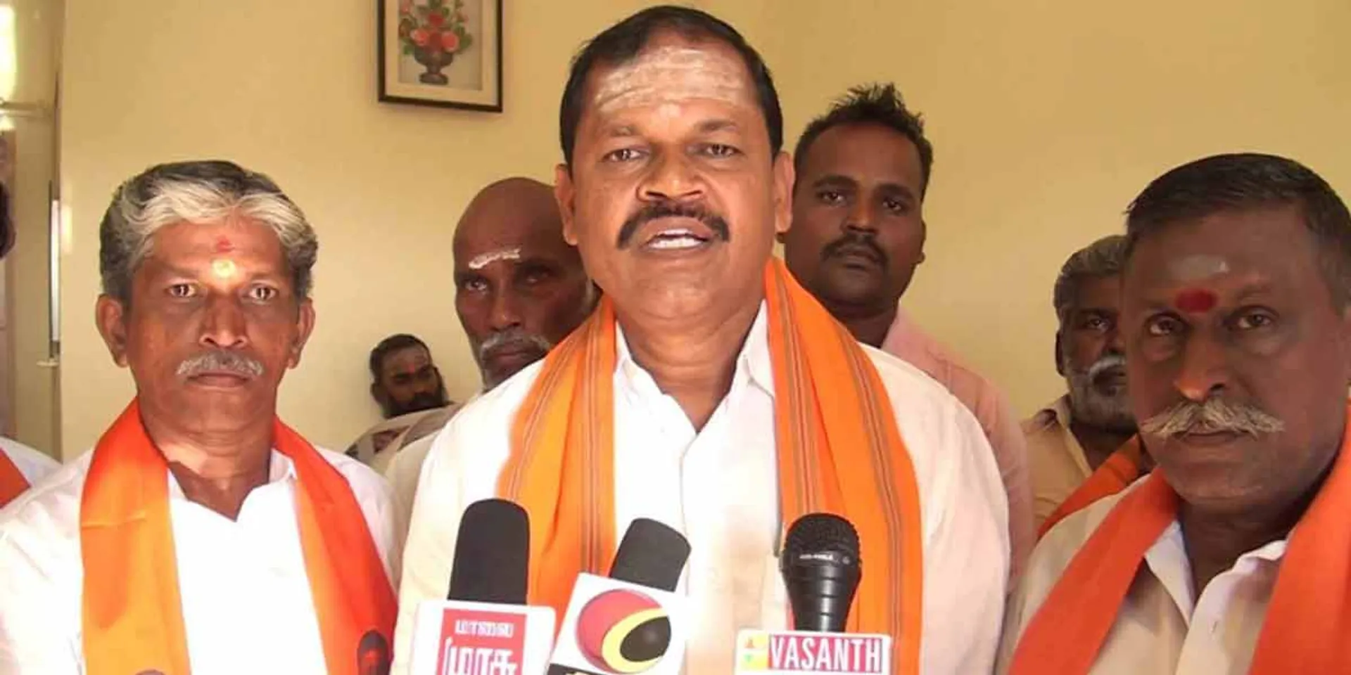hindu party arjun sampath pressmeet 