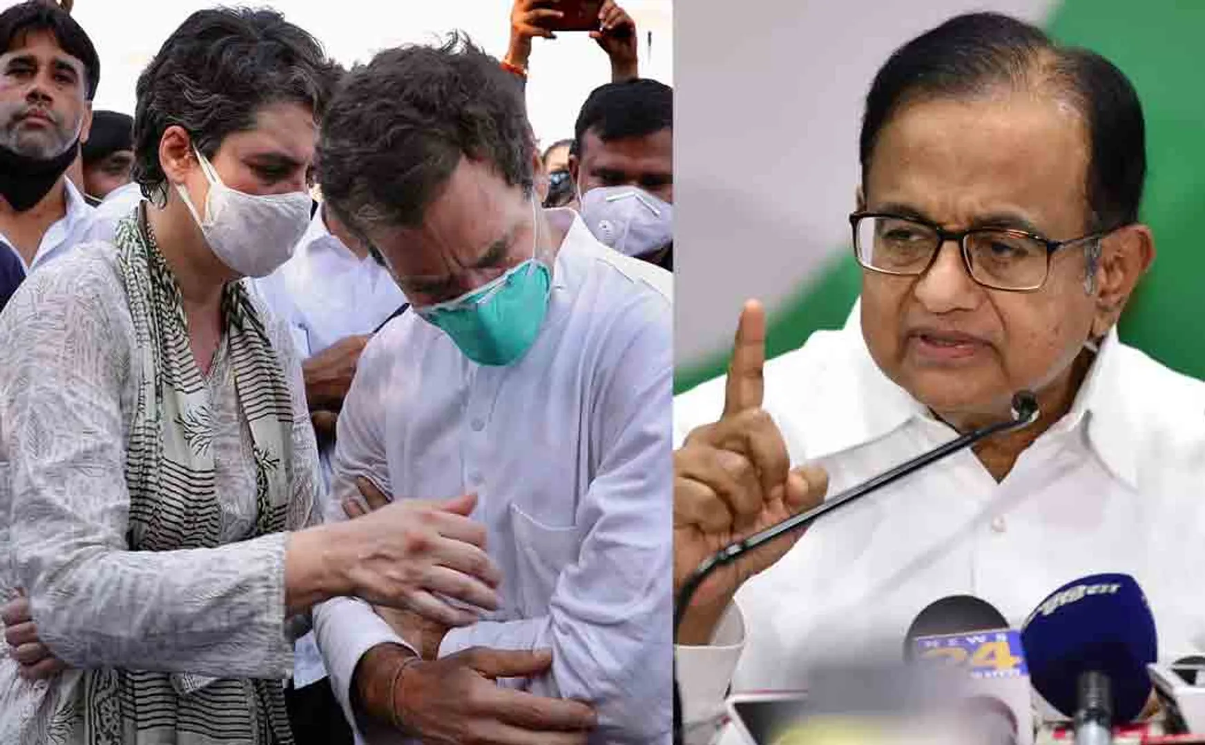 chidambaram about rahulgandhi arrest