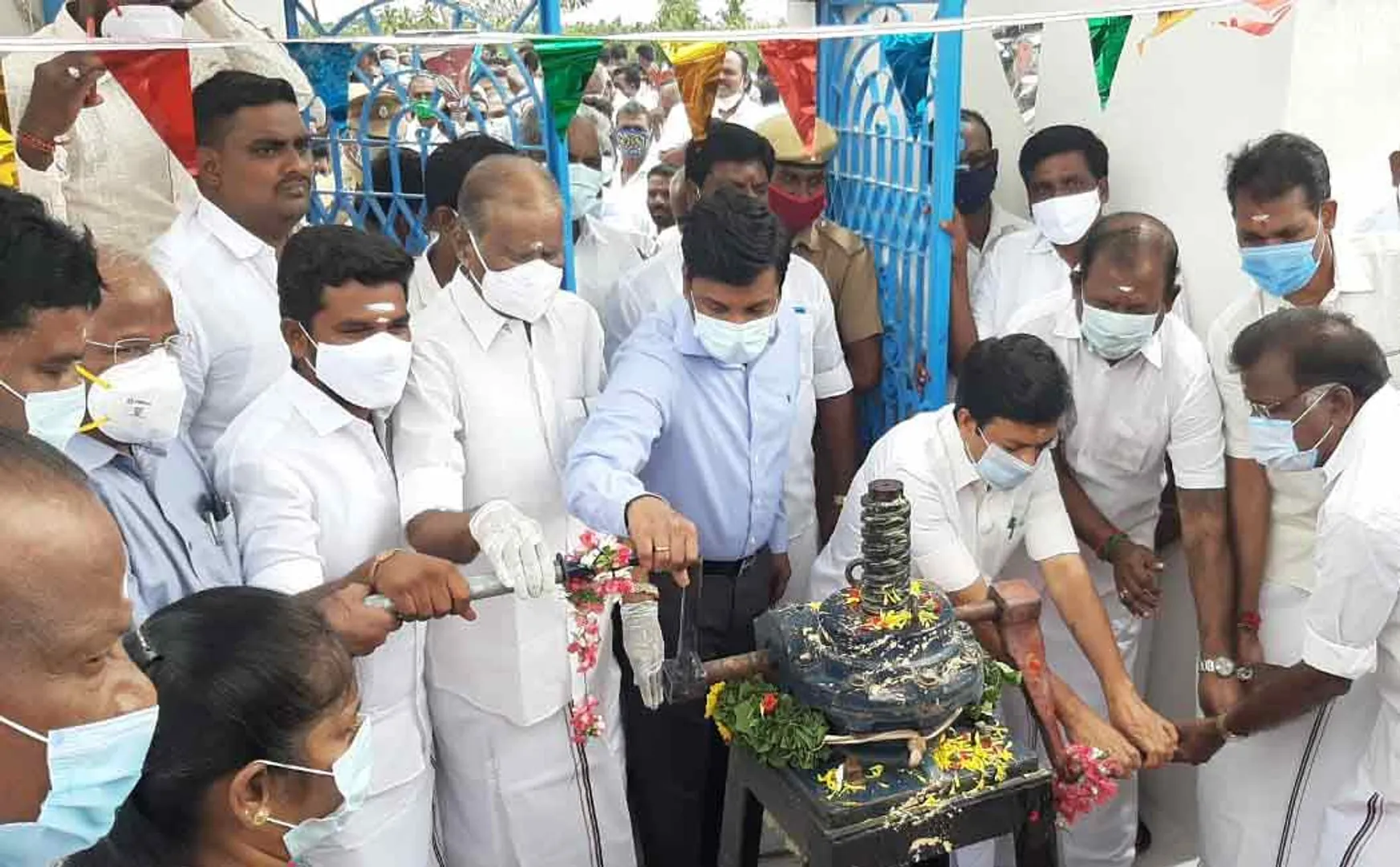 Minister CV Shanmugam inaugurates Gomukhi Dam
