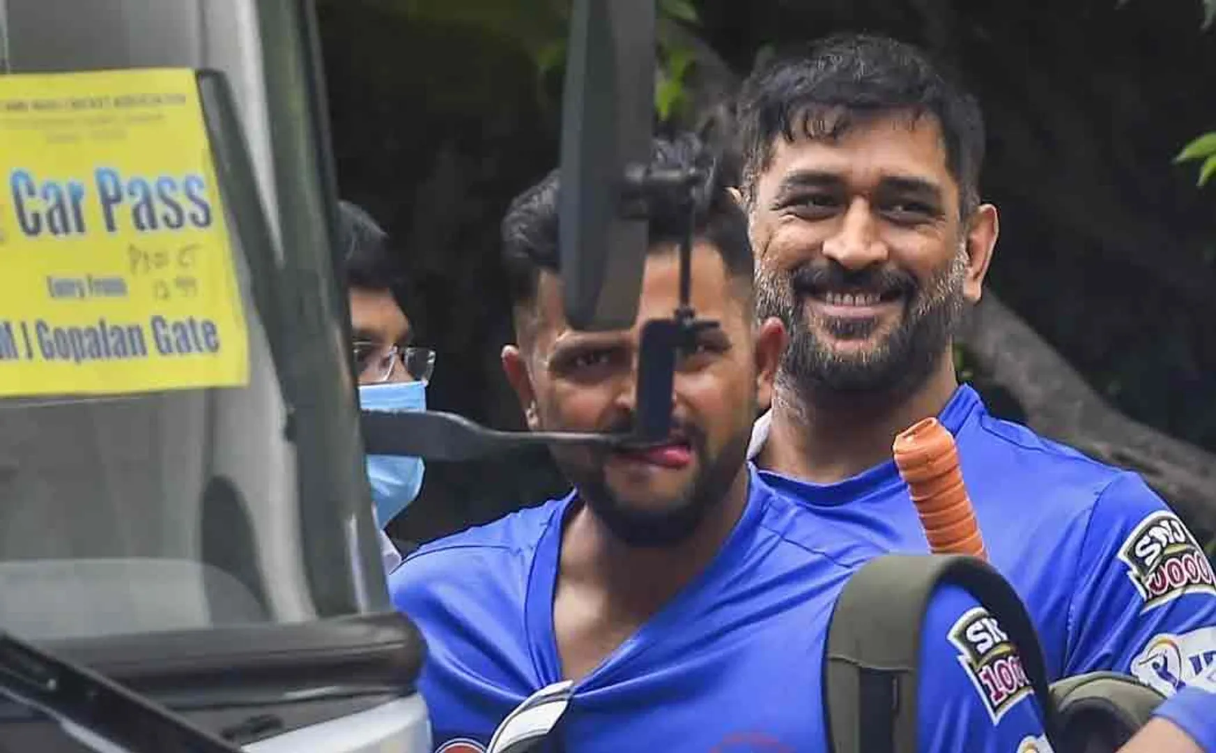 dhoni - raina