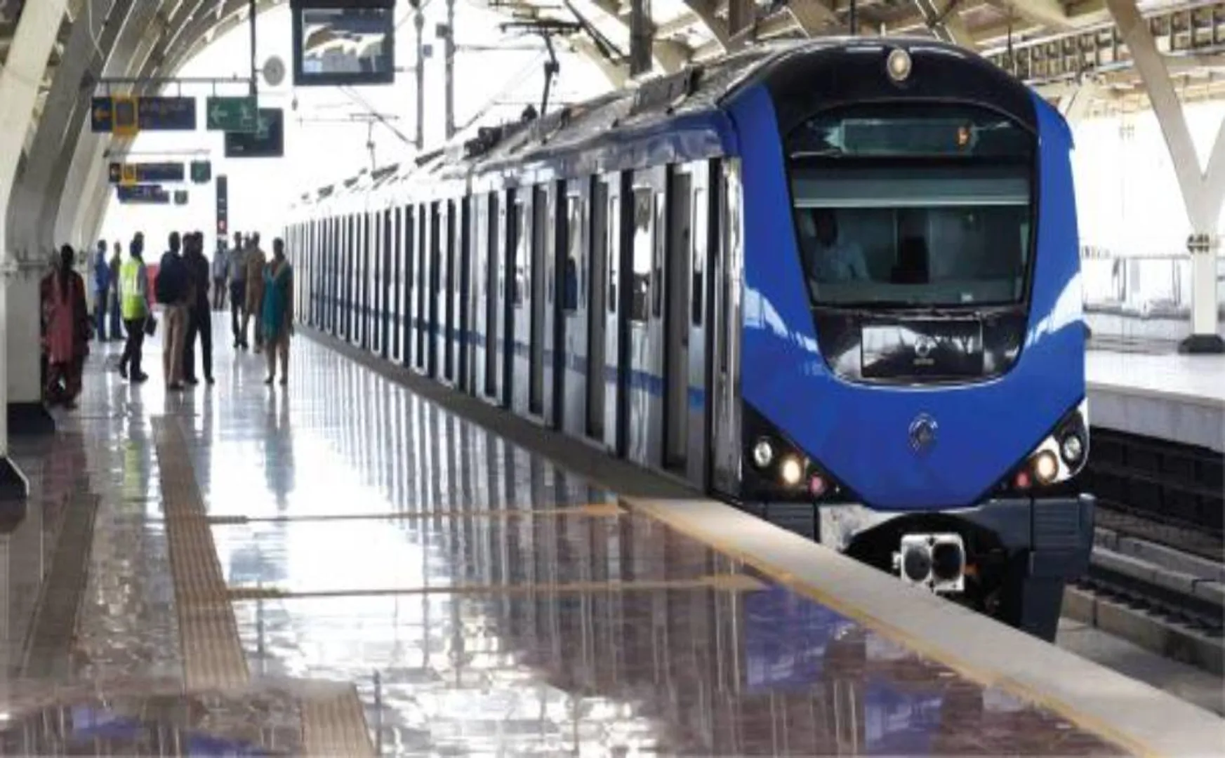 CHENNAI METRO TRAIN TOMORROW TIME EXTEND 