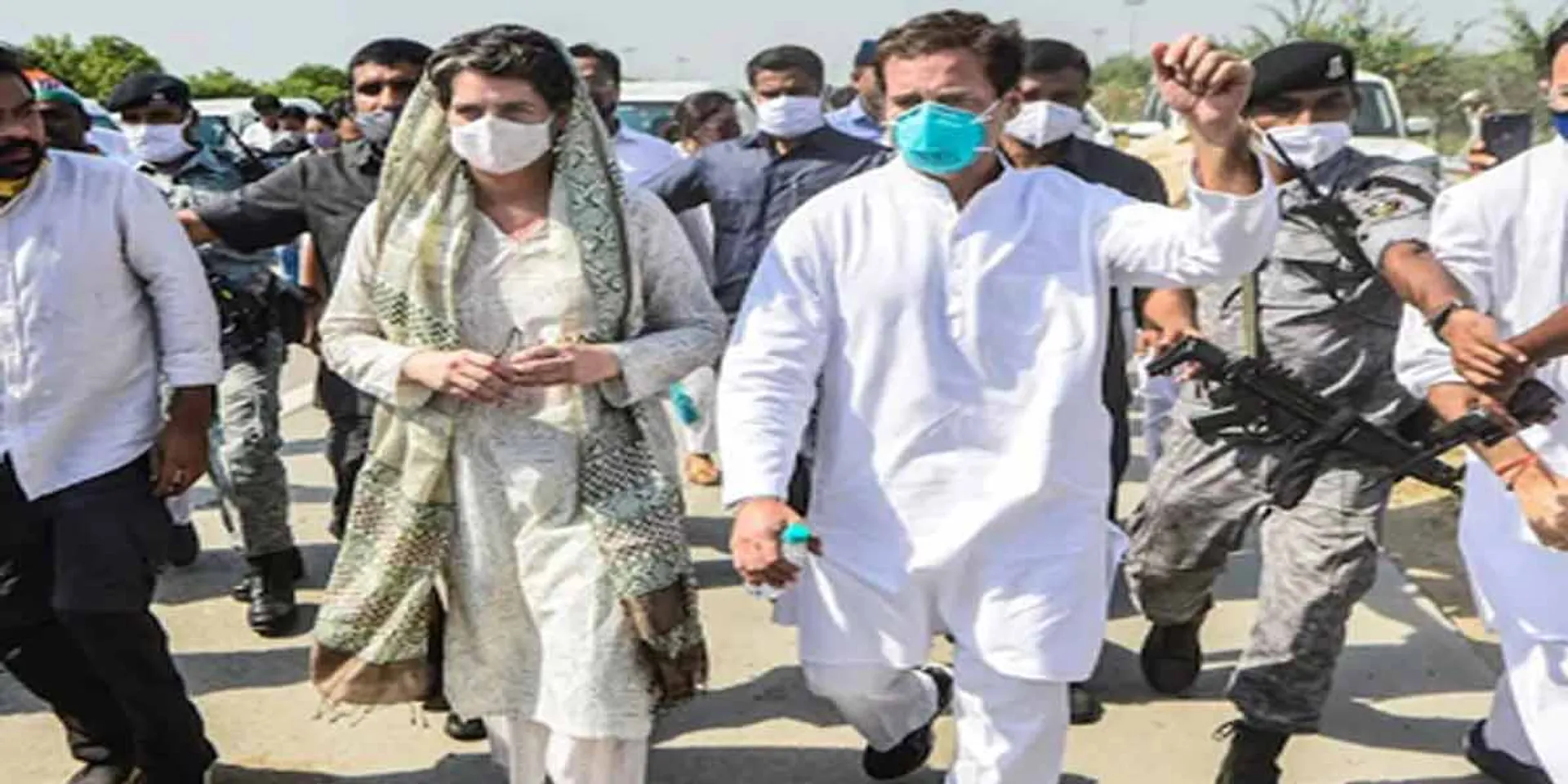  Rahul, Priyanka comfort in person ... Hadras case transferred to CBI !!