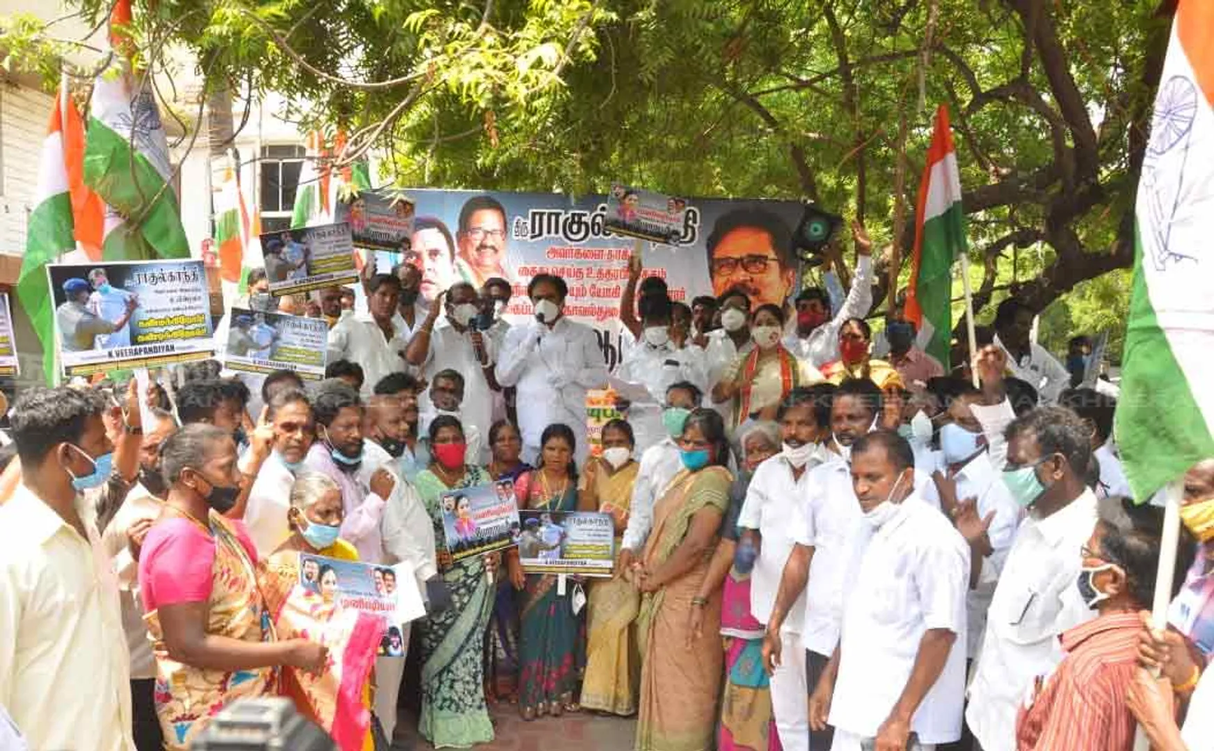 Congress thirunavukarasu at chennai