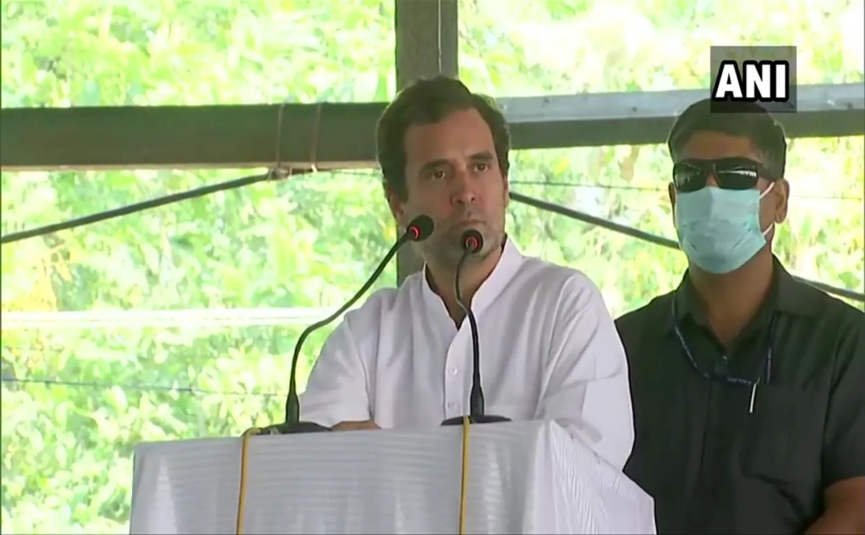 punjab district farmers and congress party leader rahul gandhi speech 