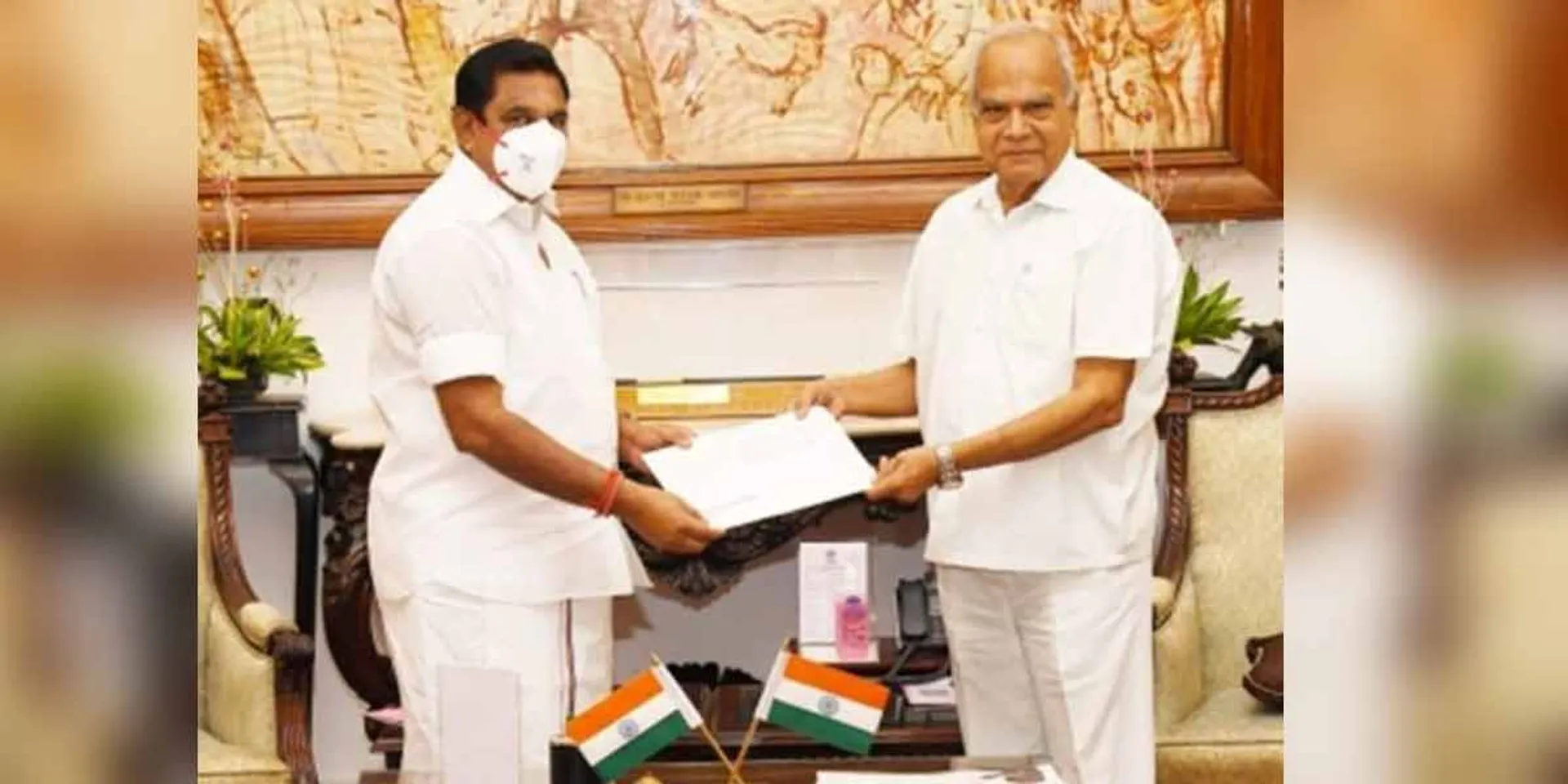 Meeting with the Governor of Tamil Nadu Chief Minister