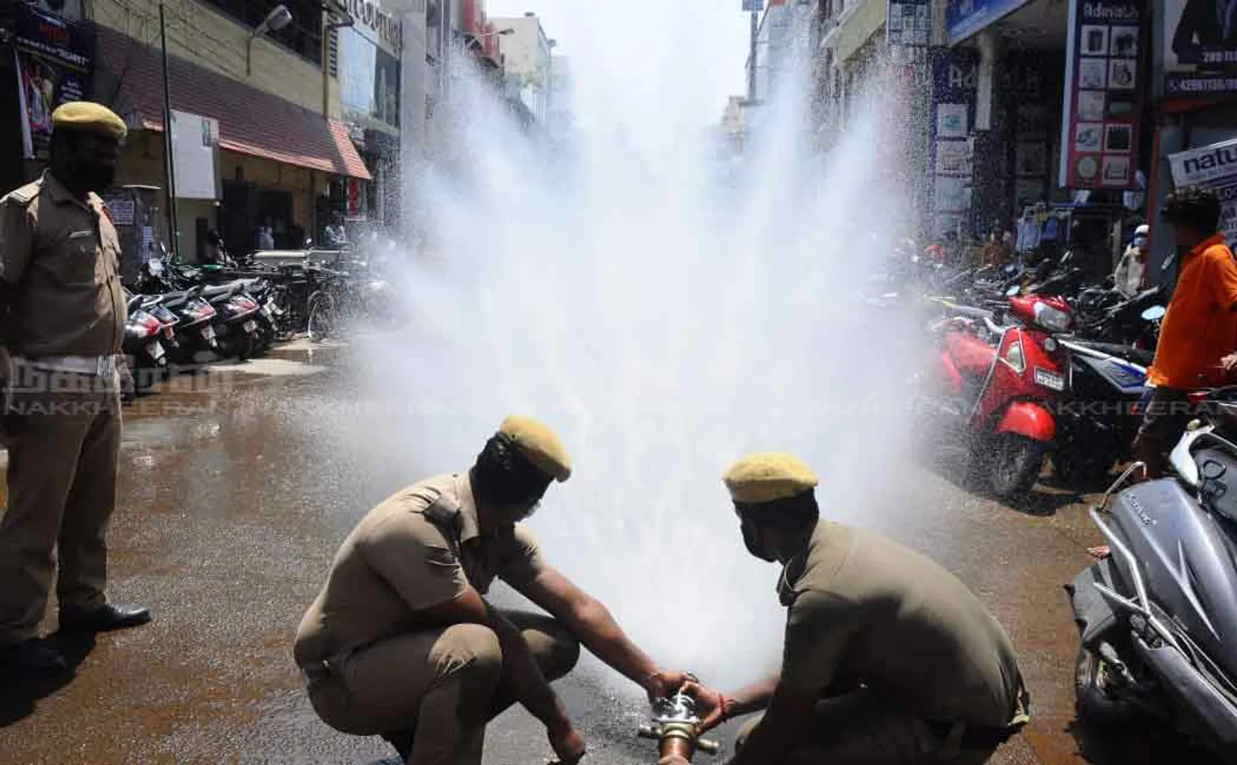 Fire department in chennai mint street 