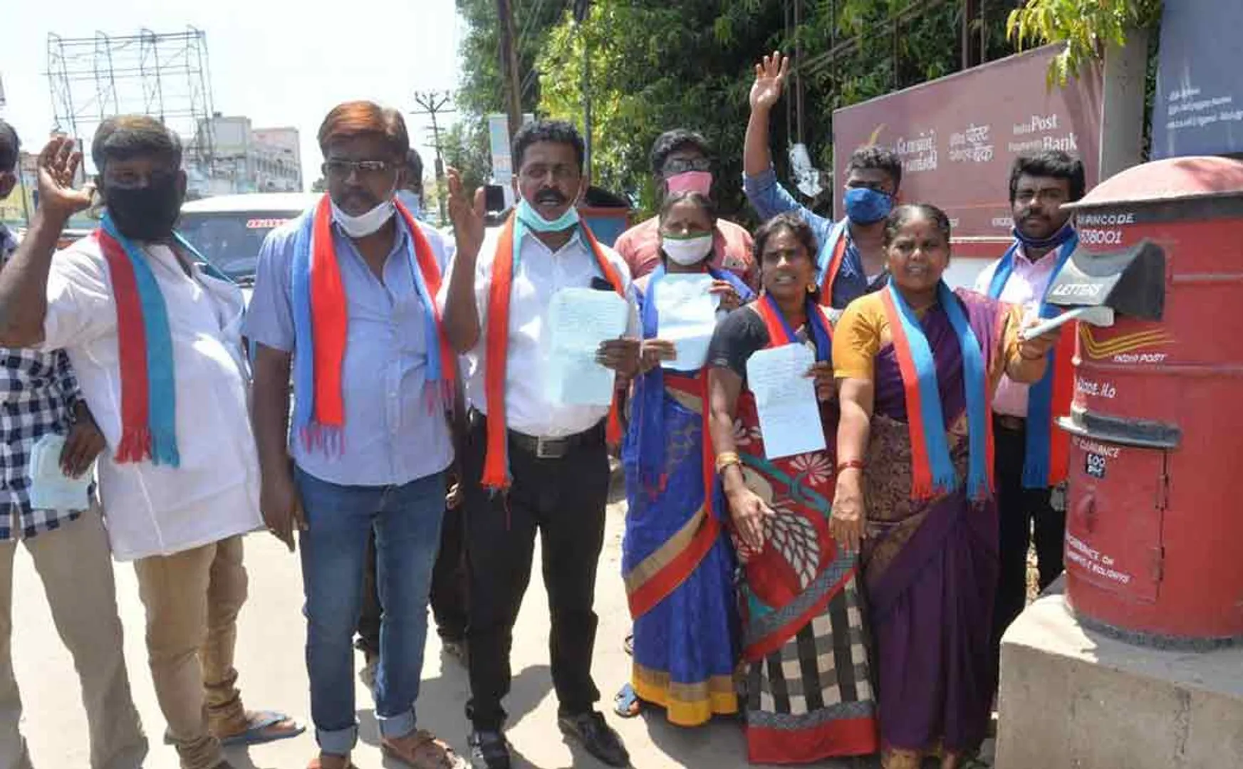 VCK at erode for uttarpradesh issue 
