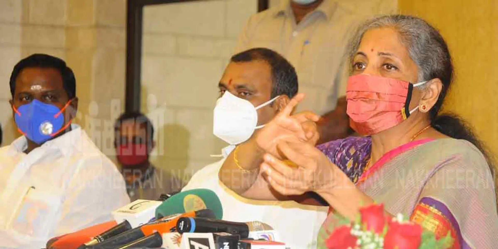 nirmala seetharaman pressmeet 