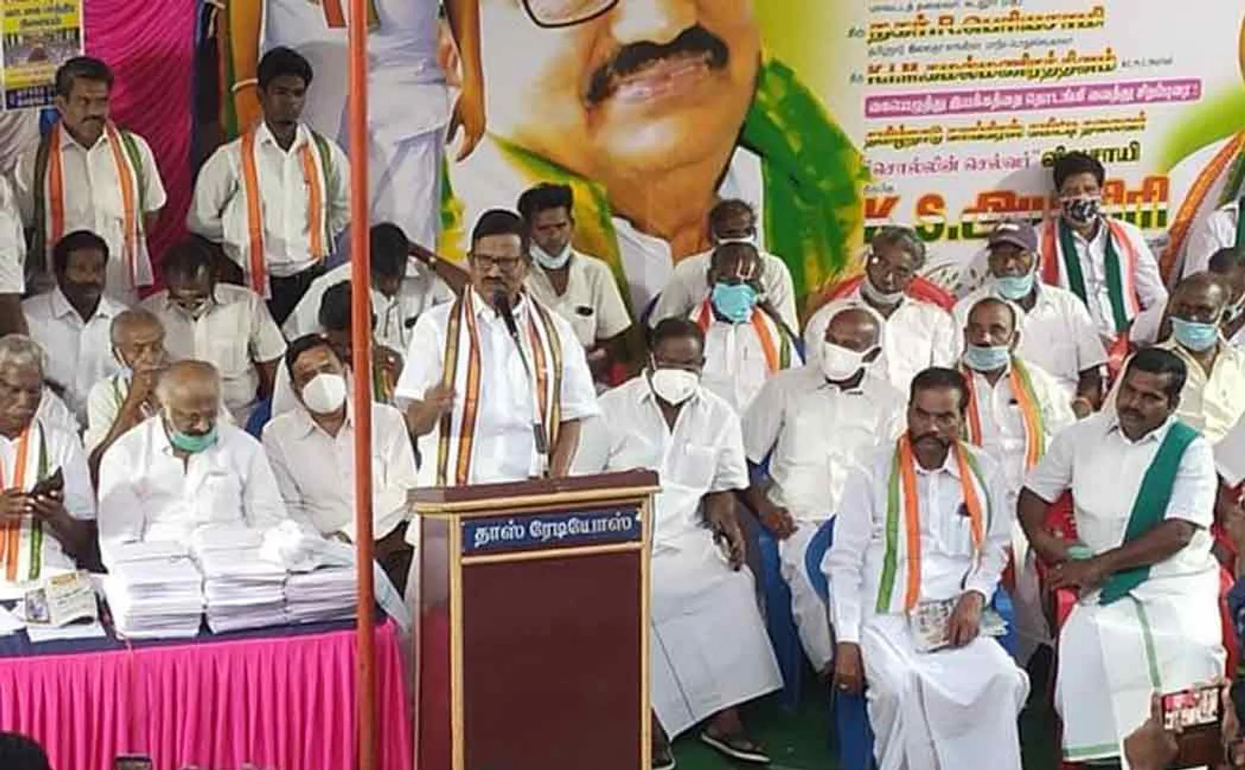 Congress leader K.S. azhagiri commented on tamilnadu CM edappadi palanisami and  