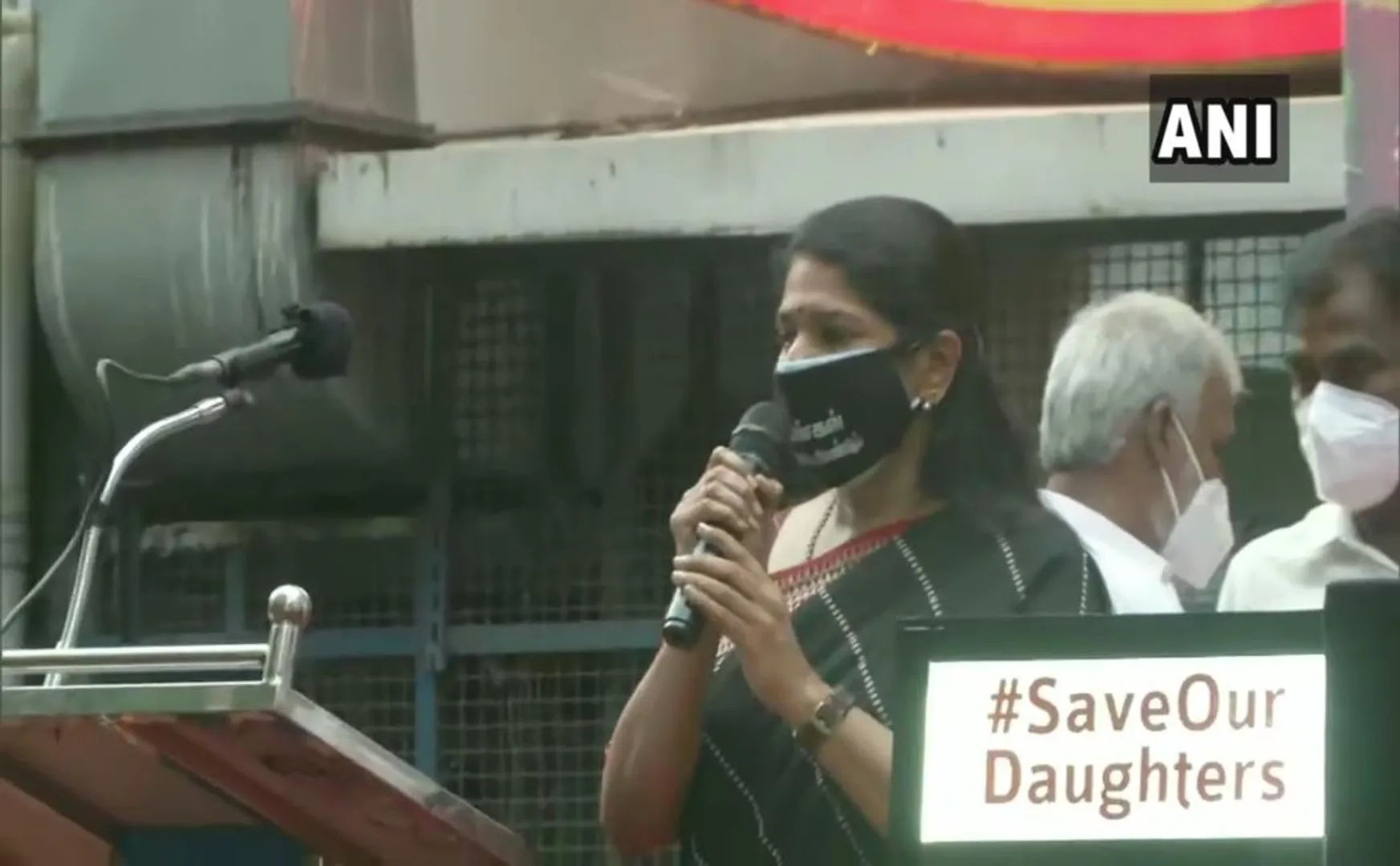 hathras dmk womens rally guindy police station