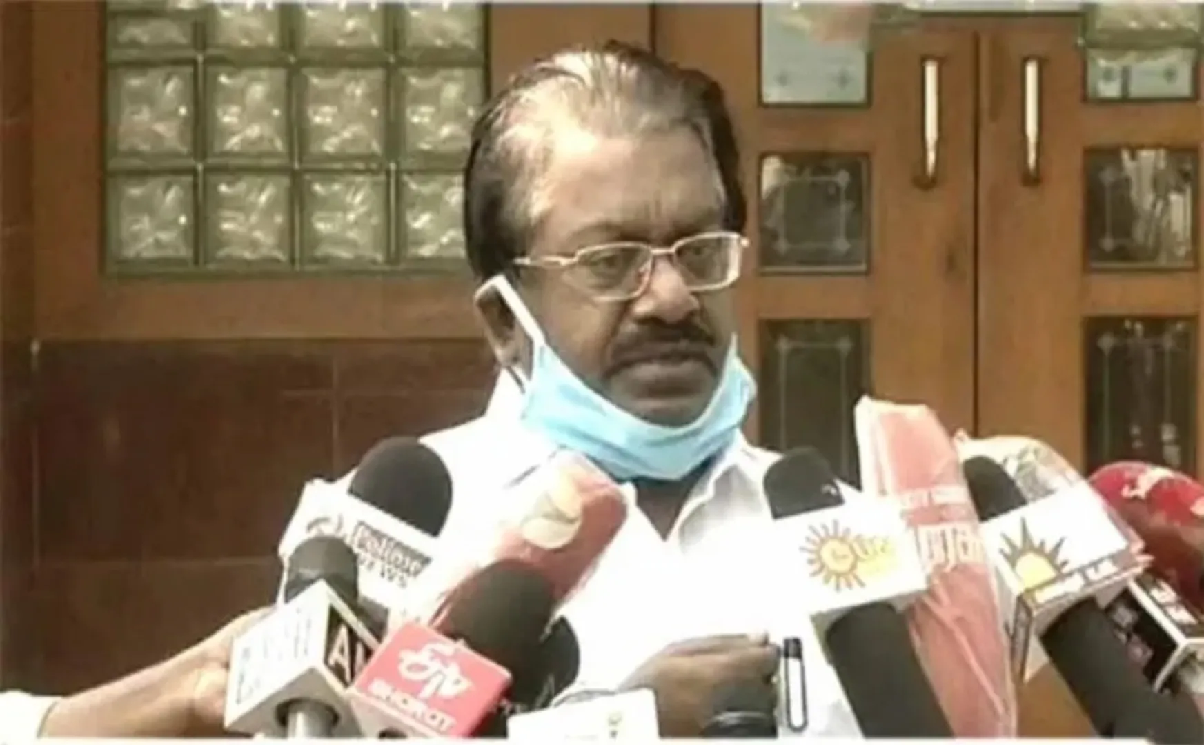 chennai anna arivalayam elangovan press meet at chennai