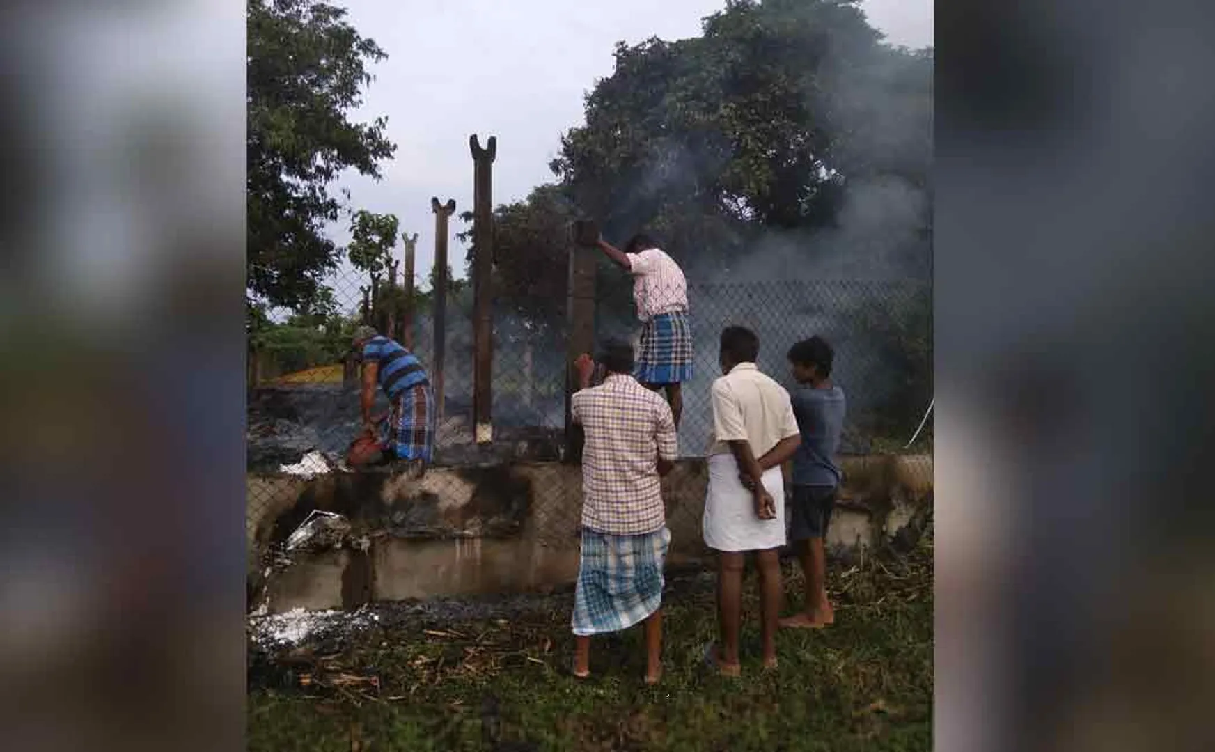 Poultry farm burnt at midnight, Rs 4 lakh worth of goods caught fire ...!