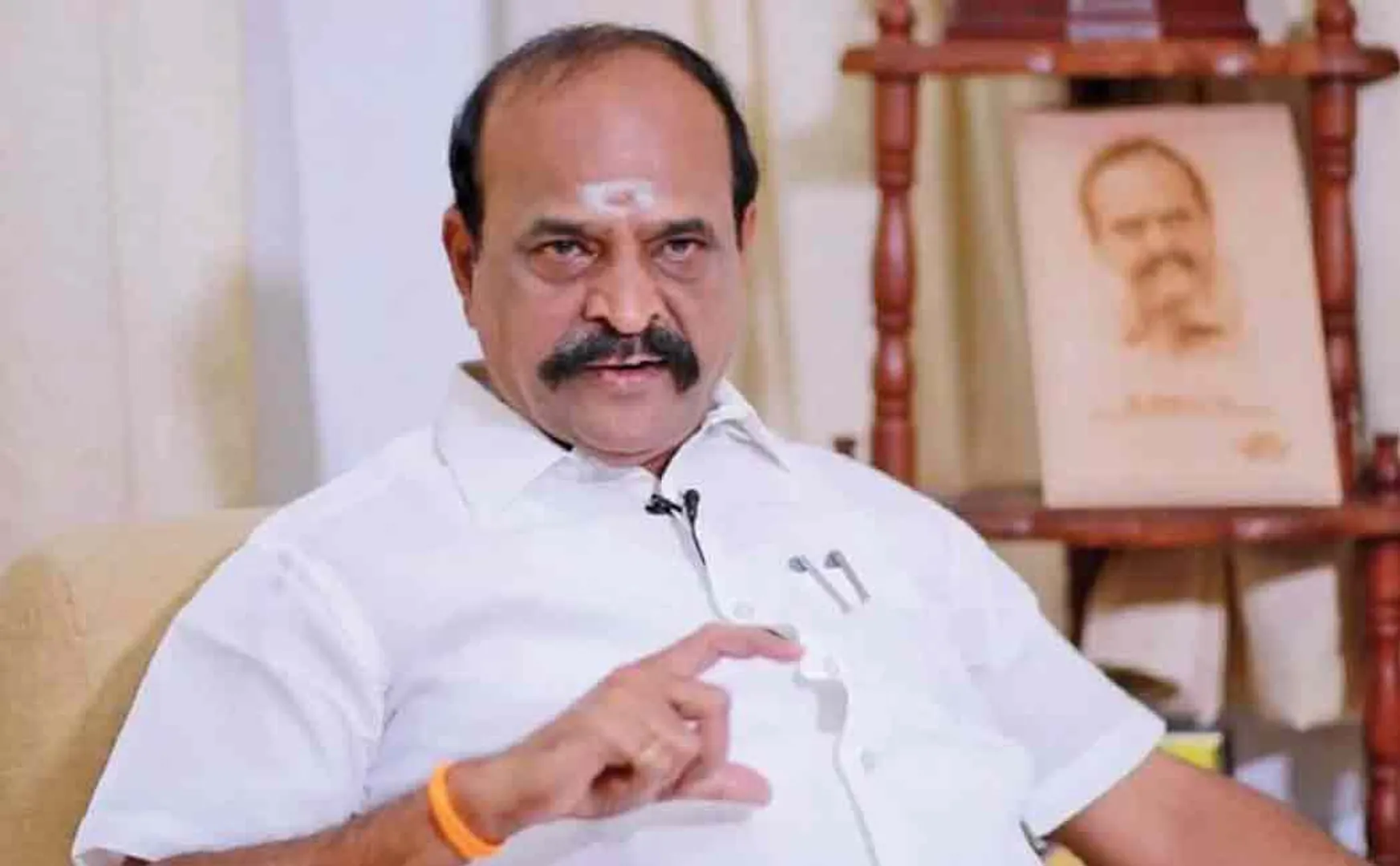 minister kadambur raju press meet at kovilpatti 
