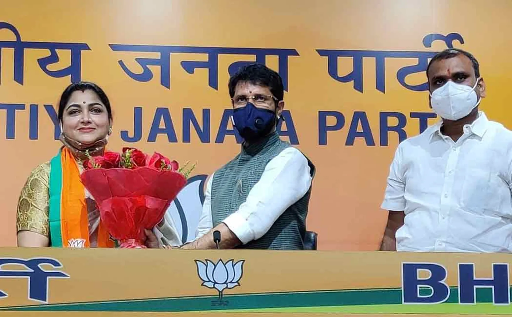 Kushboo joined bjp 