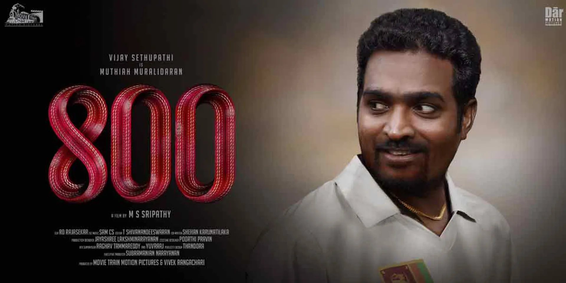 Motion poster of Vijay Sethupathi's 800 movie released