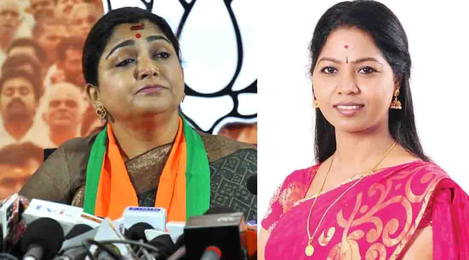 Kushboo - Sudha State President at TamilNadu Mahila Congress