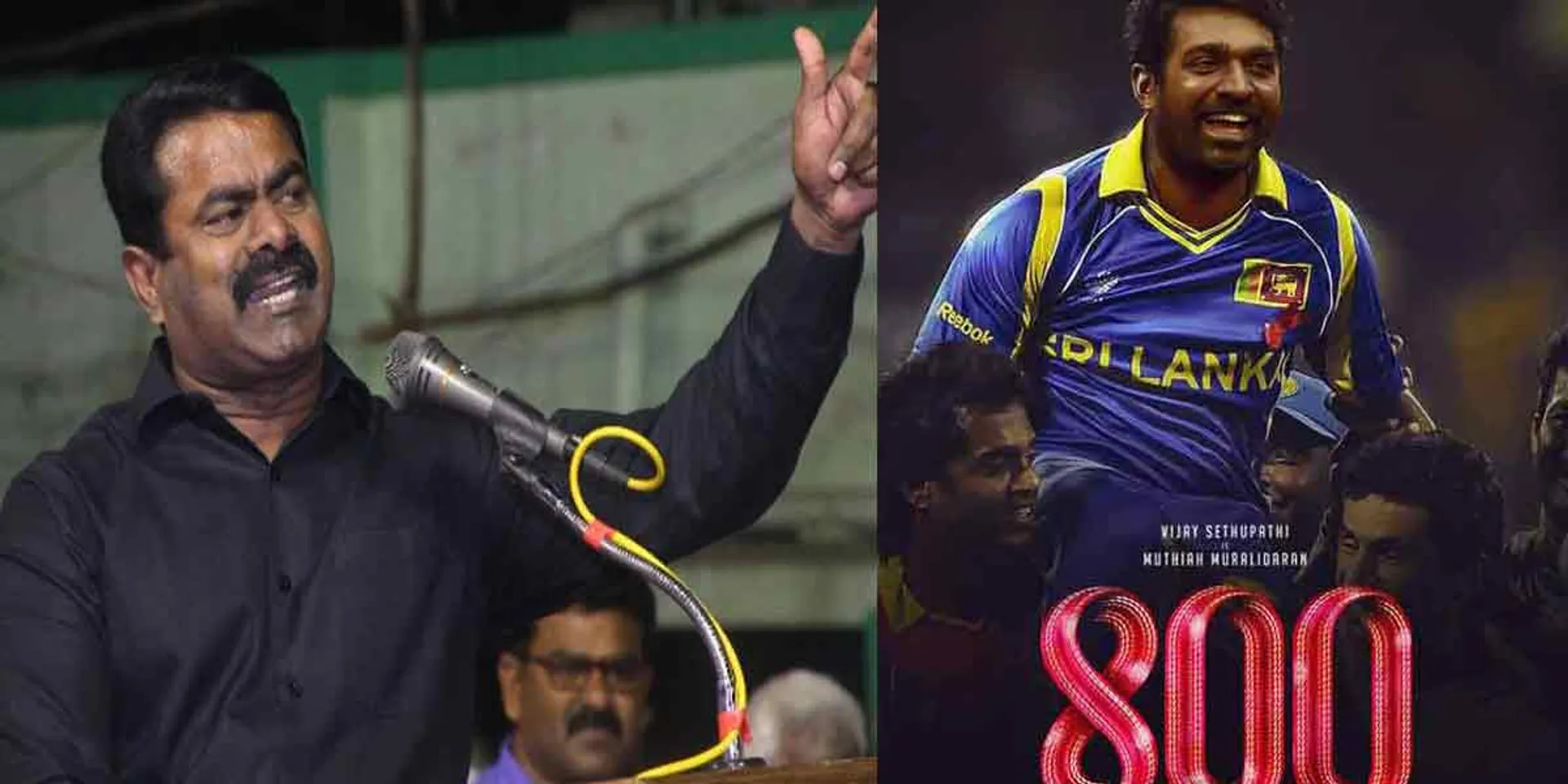  Where did the idea for Muralitharan's biopic to be screened in Tamil Nadu come from? -Seeman Condemnation