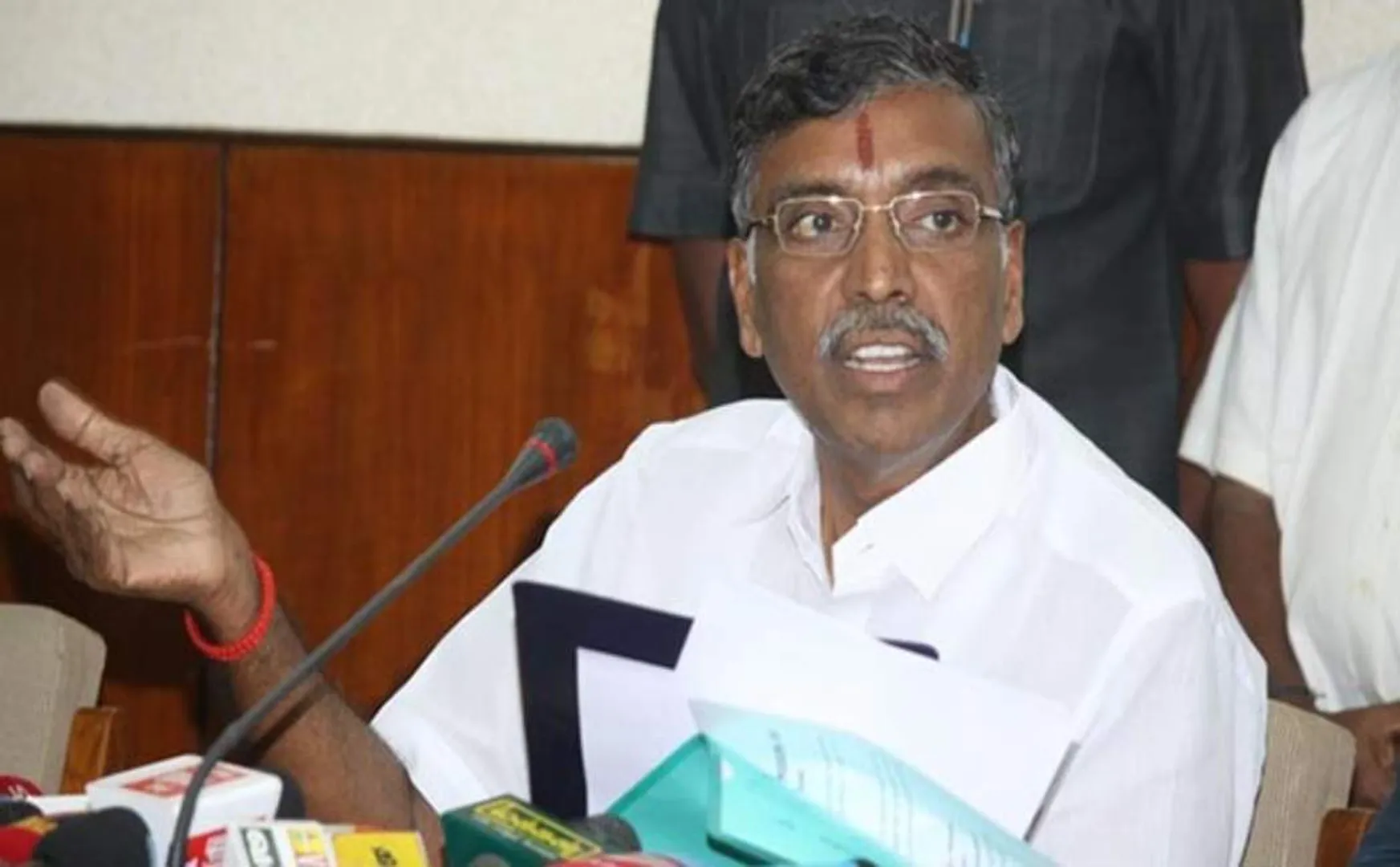 minister kp anbalagan pressmeet anna university 