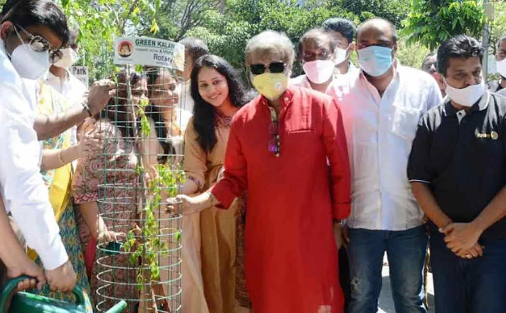 3232 sapling planting ceremony on Dr. Abdul Kalam's birthday ..!