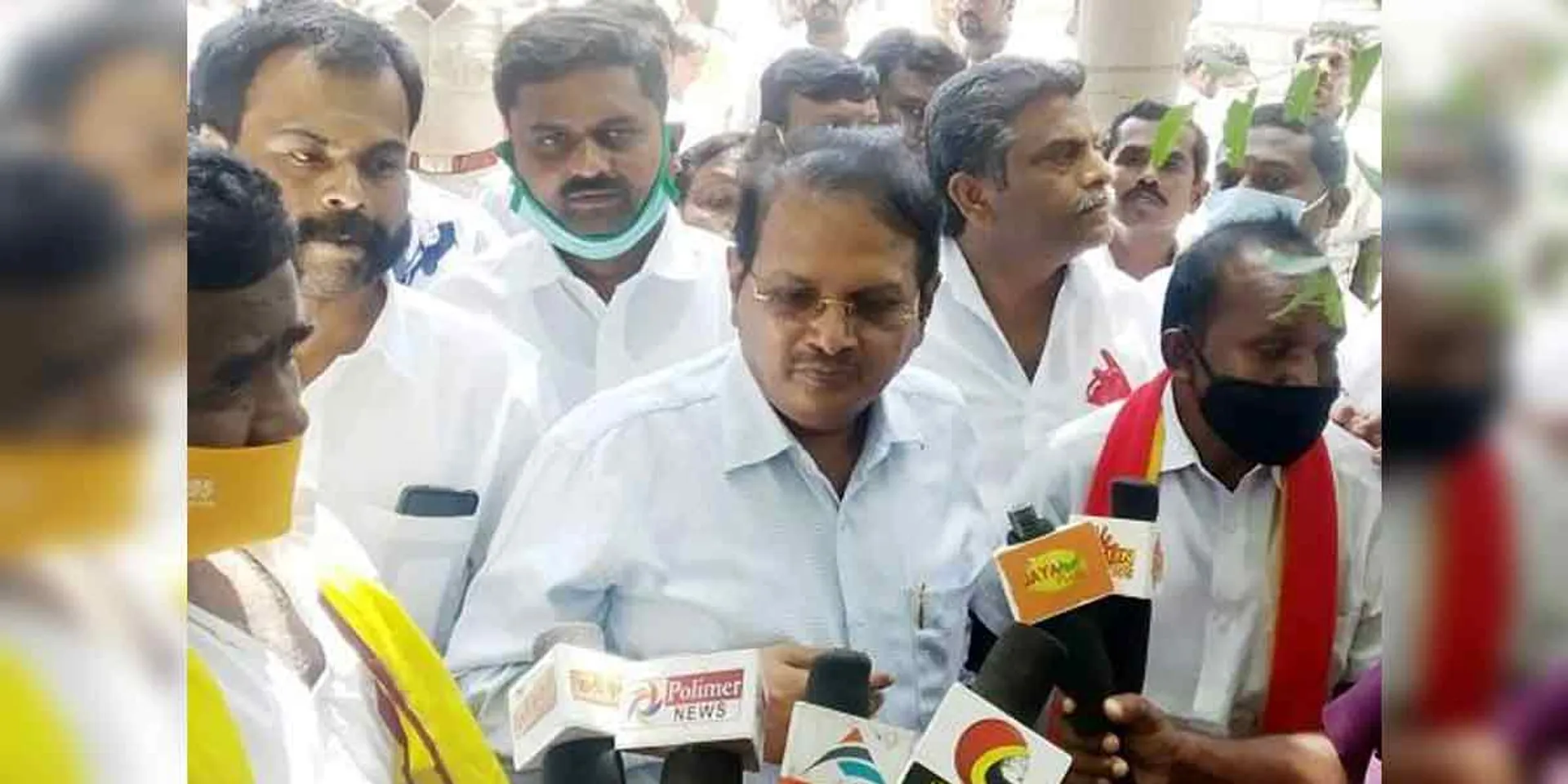 Interview with former Chief Secretary in Kayathar!