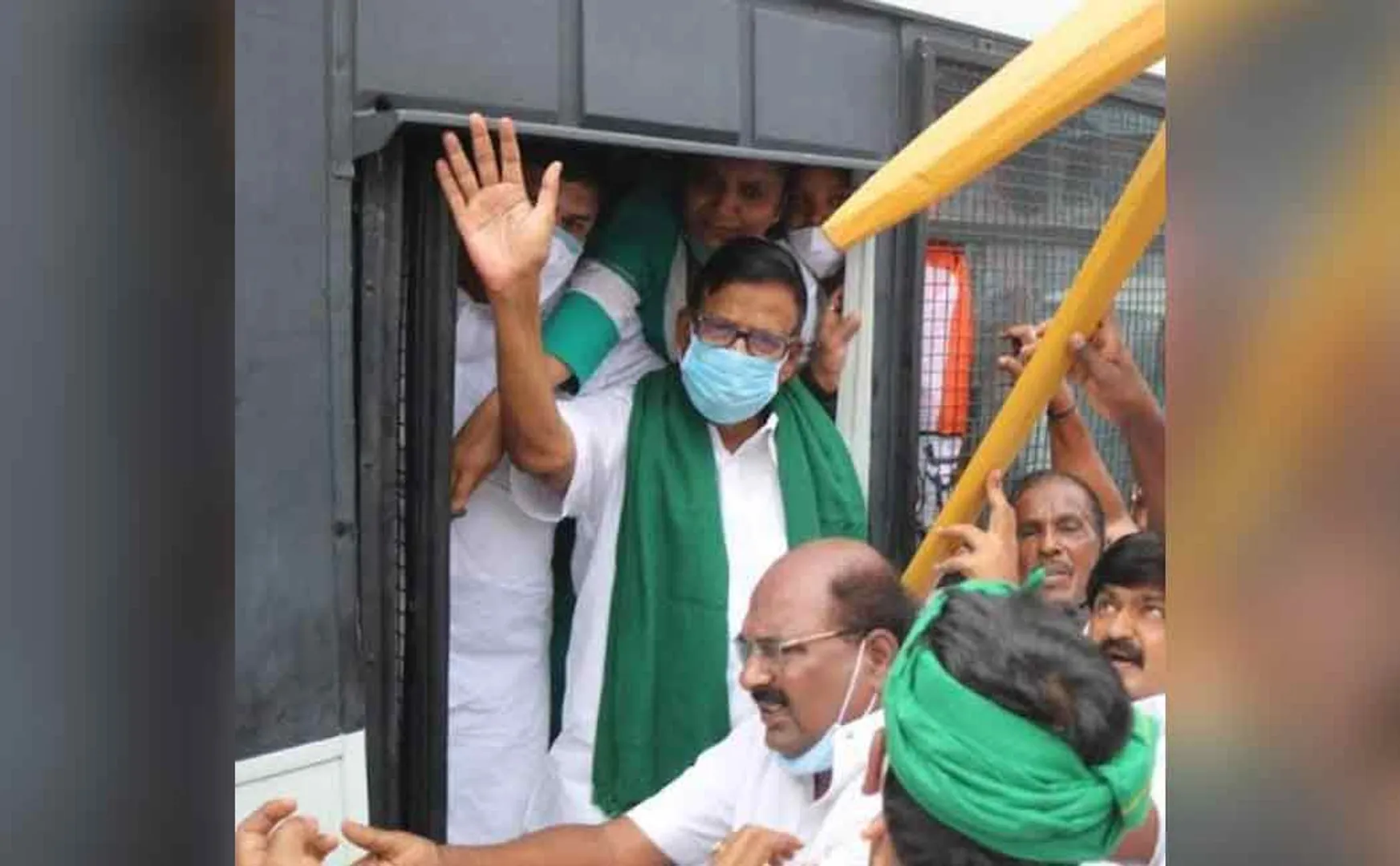 KS Alagiri and congress members arrested
