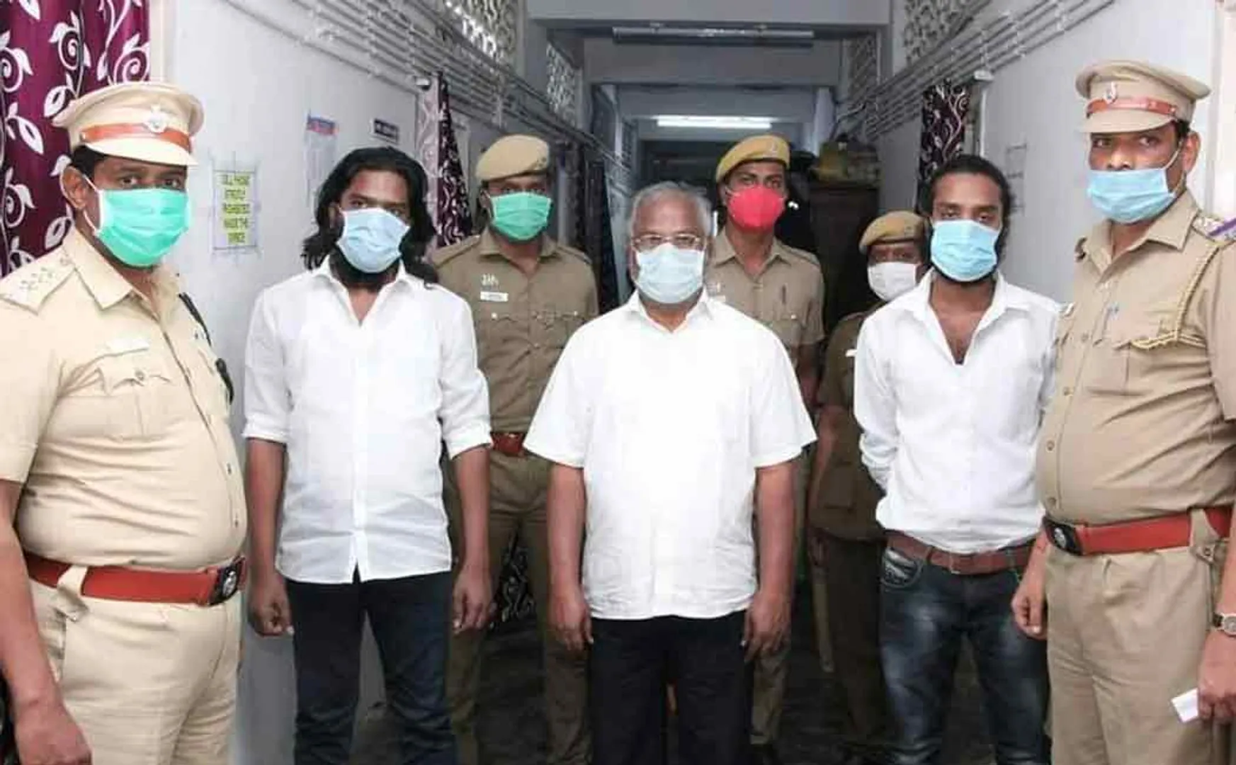 Vellore CMC college sheet issue three arrested 