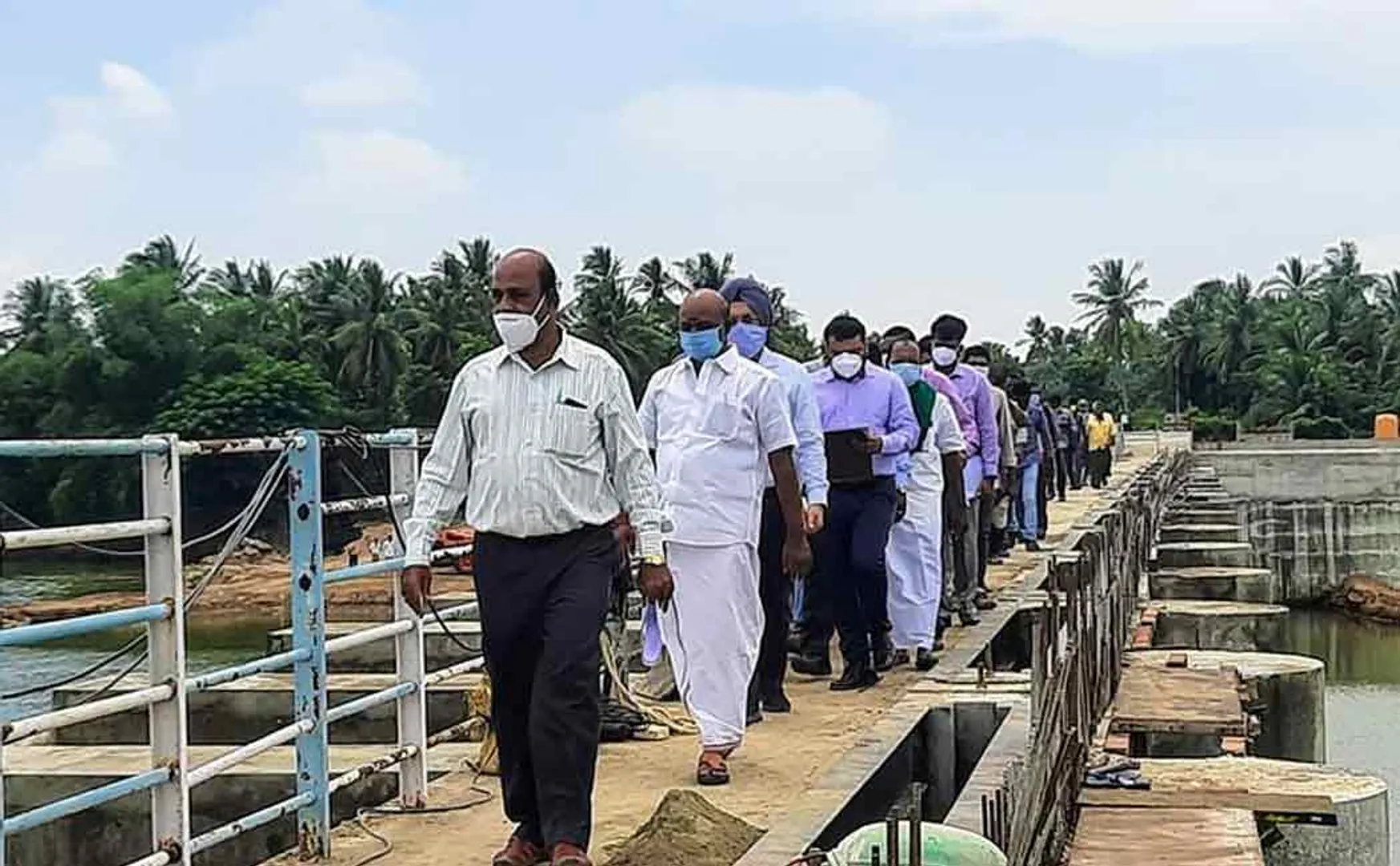 Agriculture Secretary Kagandeep Singh Bedi inspects 