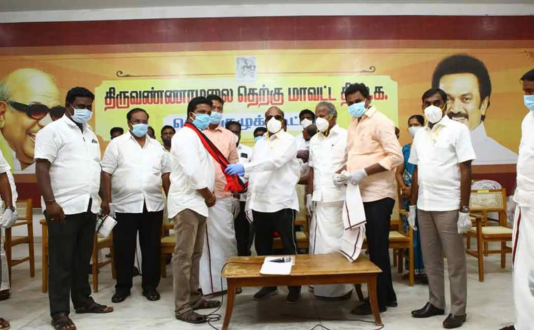 PMK executives to join DMK  thiruvannamalai district 