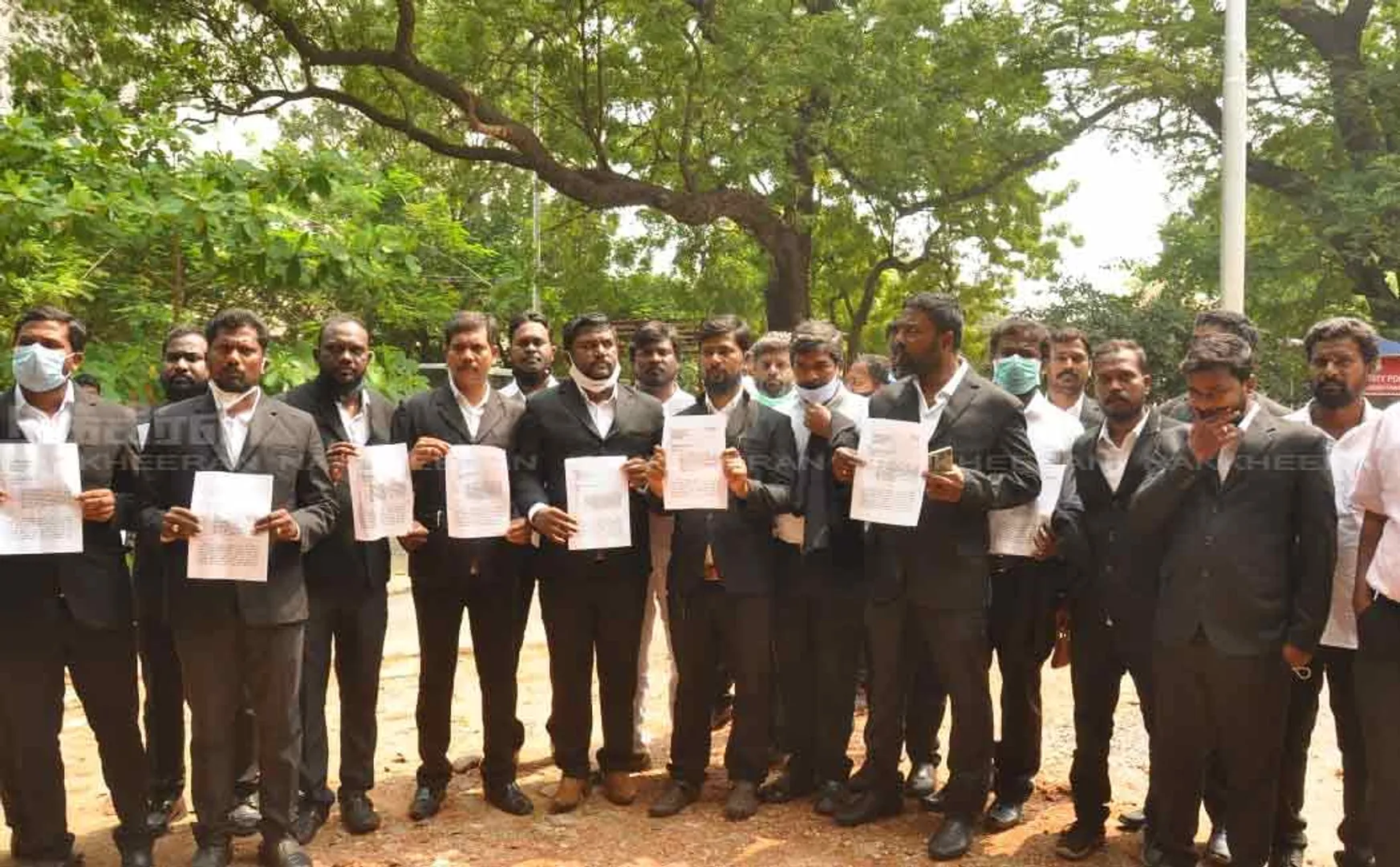 VCK Lawyer Team Petition to chennai additional commissioner 