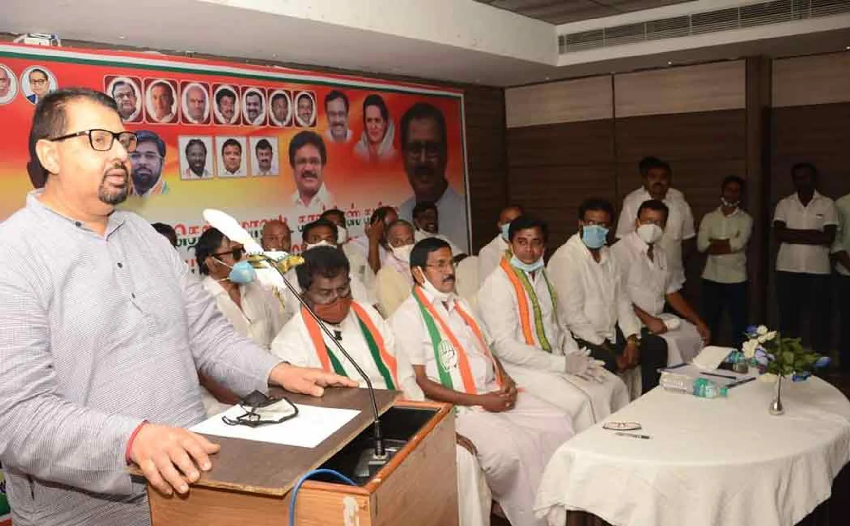 "AIADMK is keeping quiet with BJP leaders to protect them from corruption allegations" - Sanjay Dutt