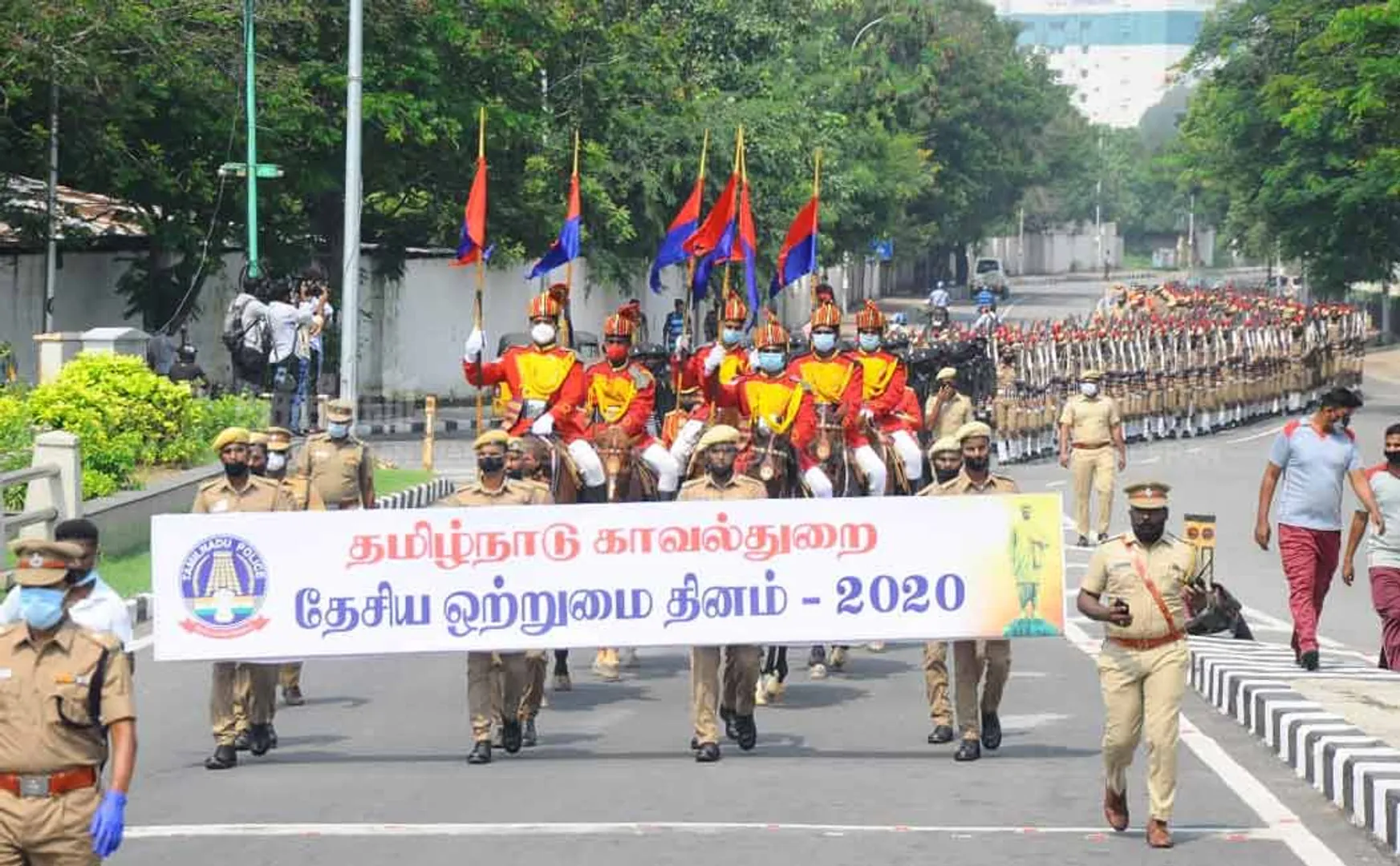Vallabhbhai Patel  BirthDay TamilNadu Police Parade 