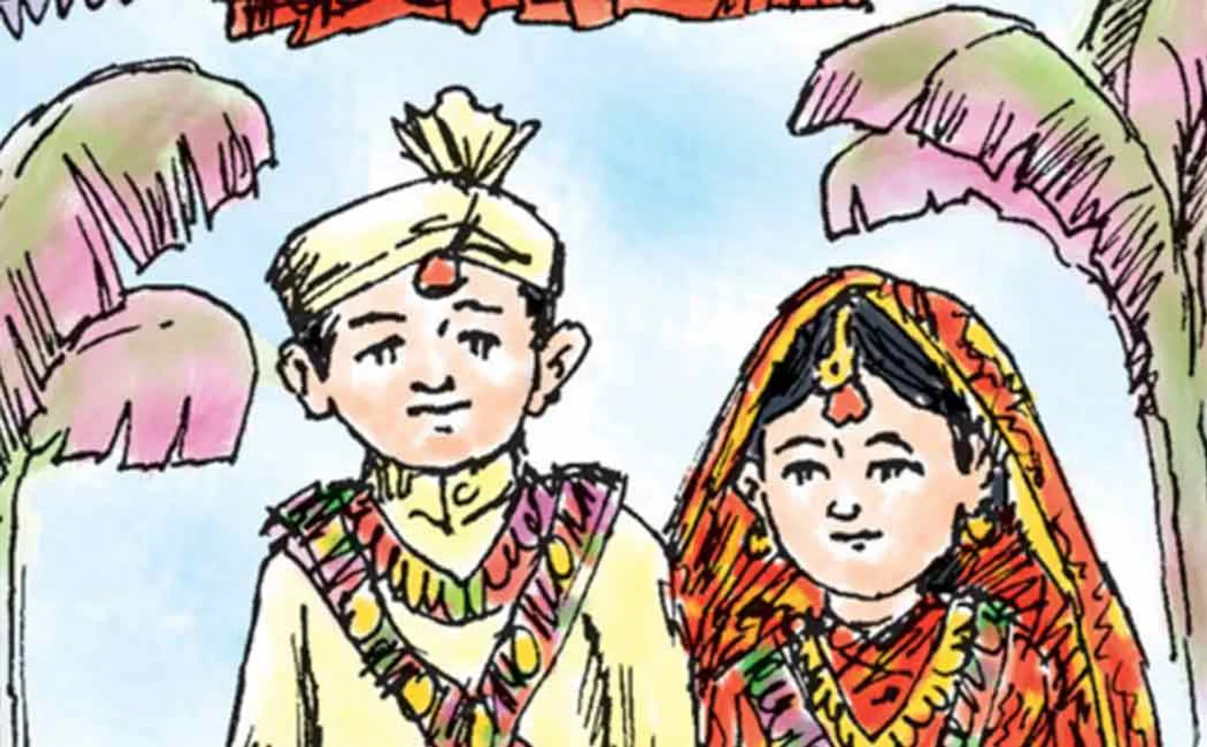Child marriage stopped in two places ...
