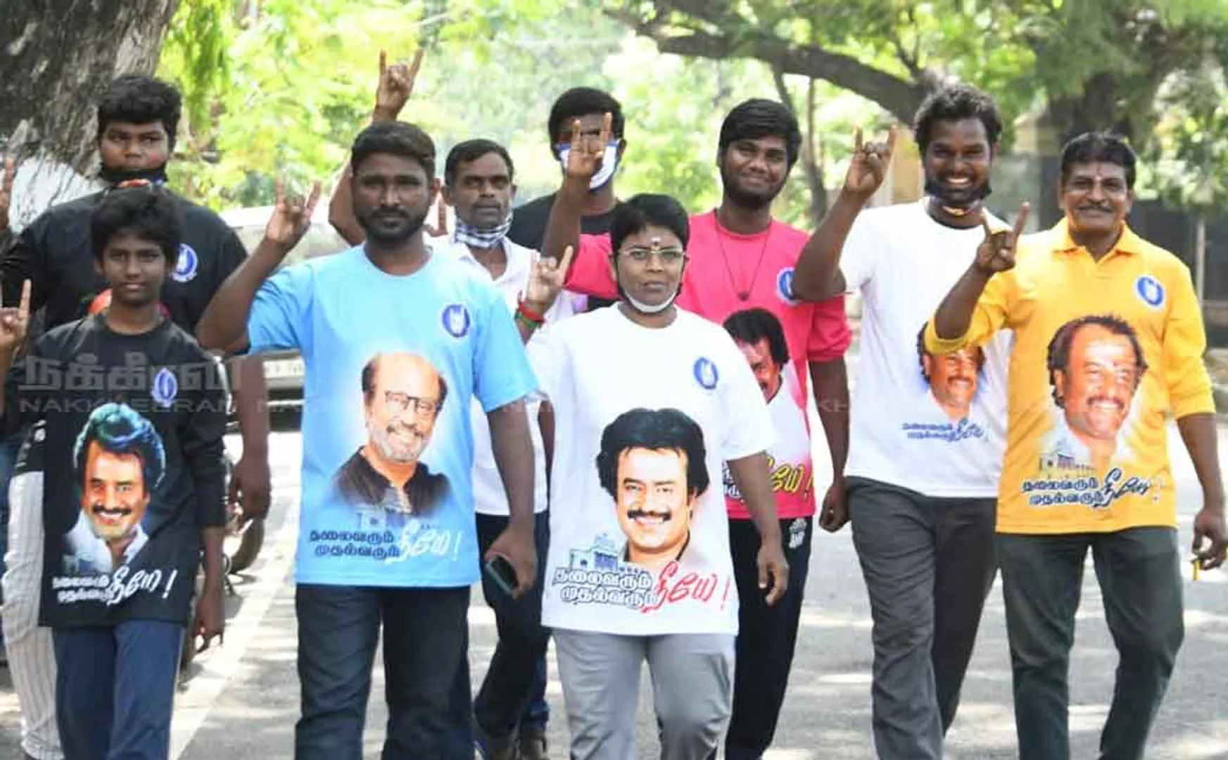 Rajni political entry  fans interview 