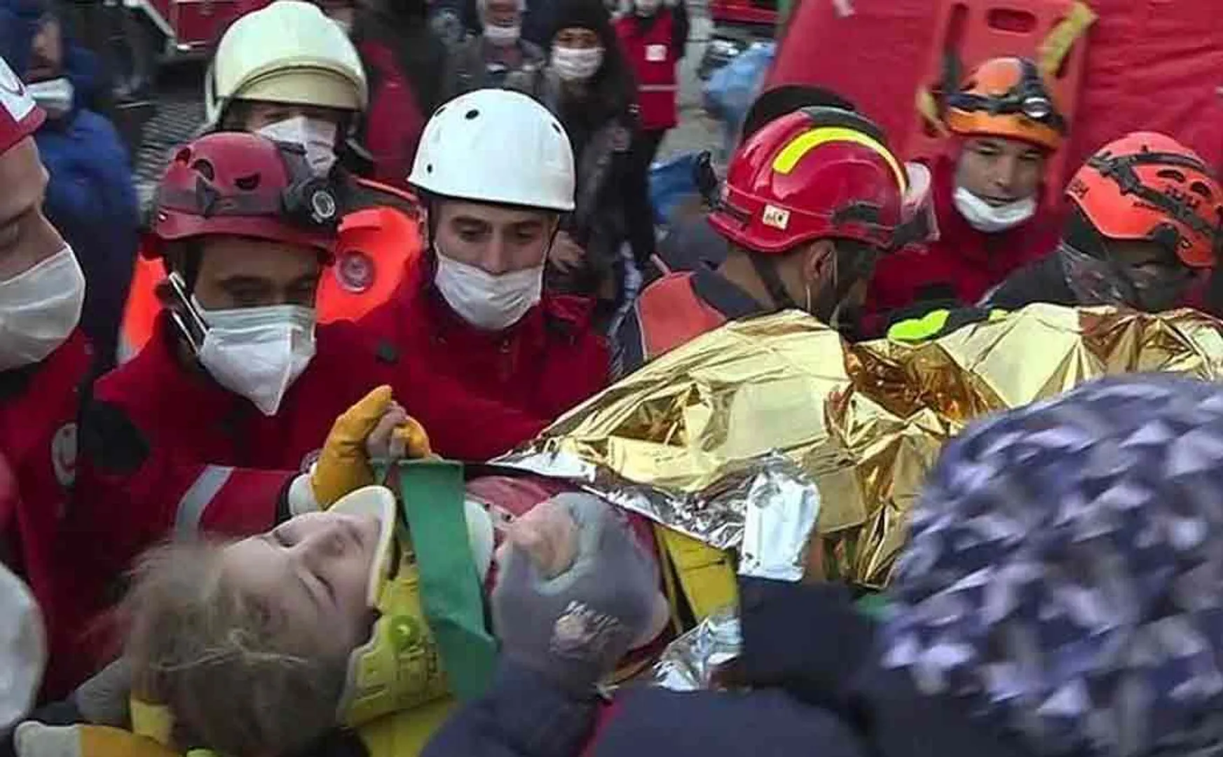 girl rescued after three days in turkey