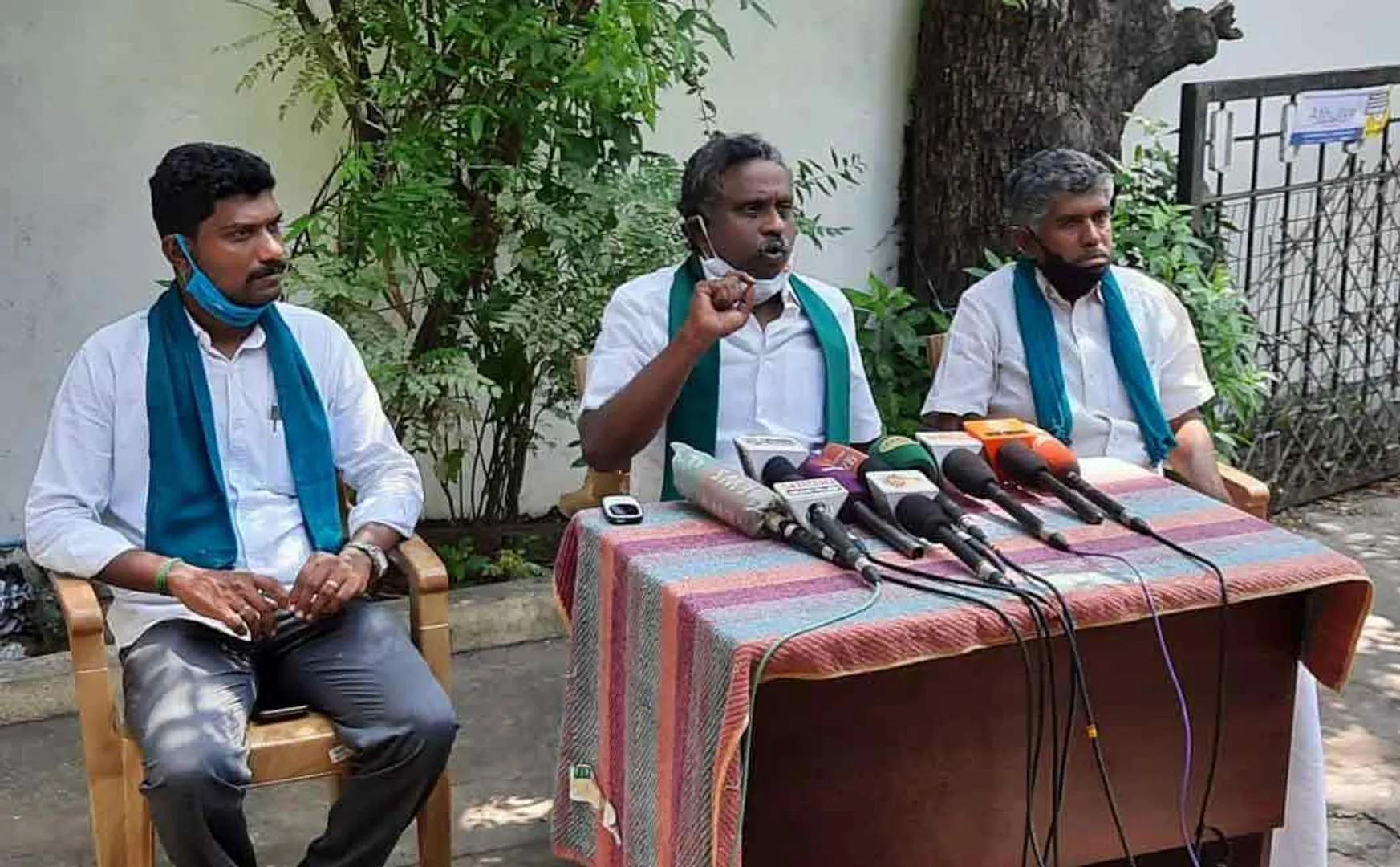 "Is the Tamil Nadu government going to support Karnataka to build the Megha Dadu Dam ..." PR Pandian