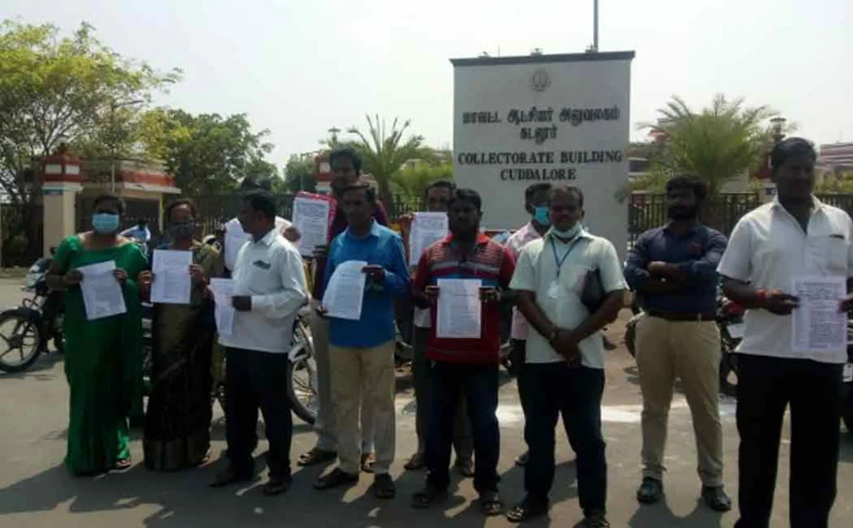 Part-time teachers petition emphasizing demands including job permanence, pay rise!