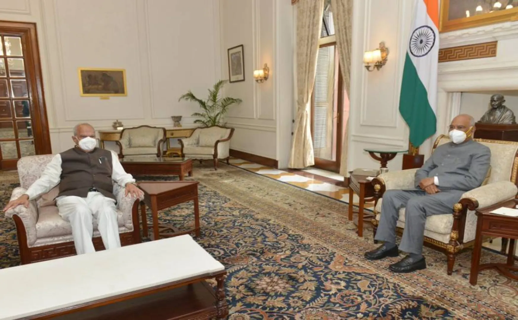 tamilnadu governor meet with president of india 