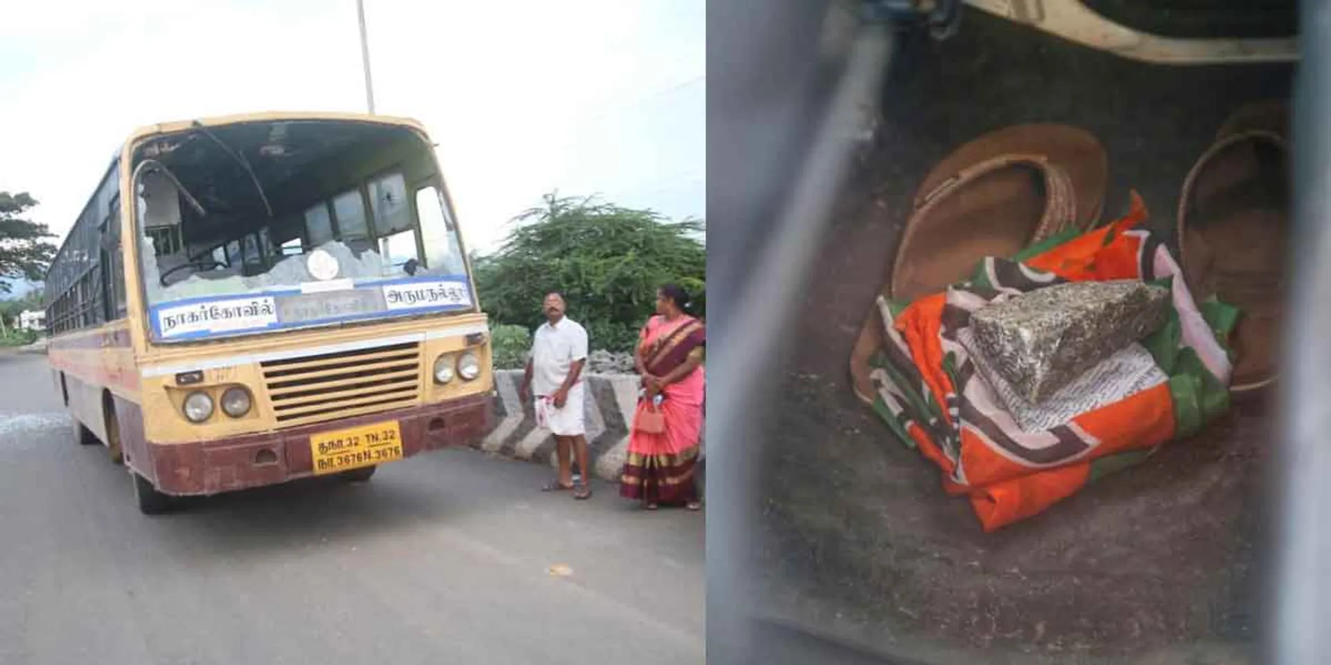 bjp incident in nagerkoil
