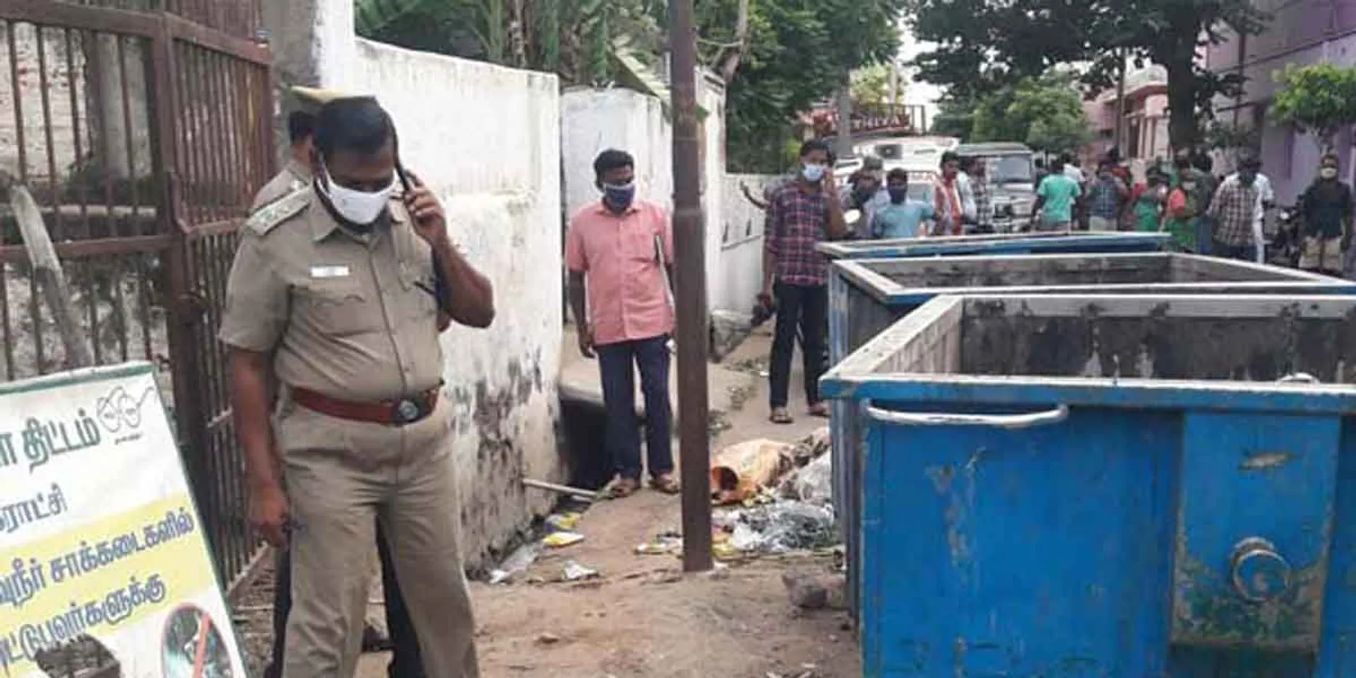 Incident in erode karungalpalayam