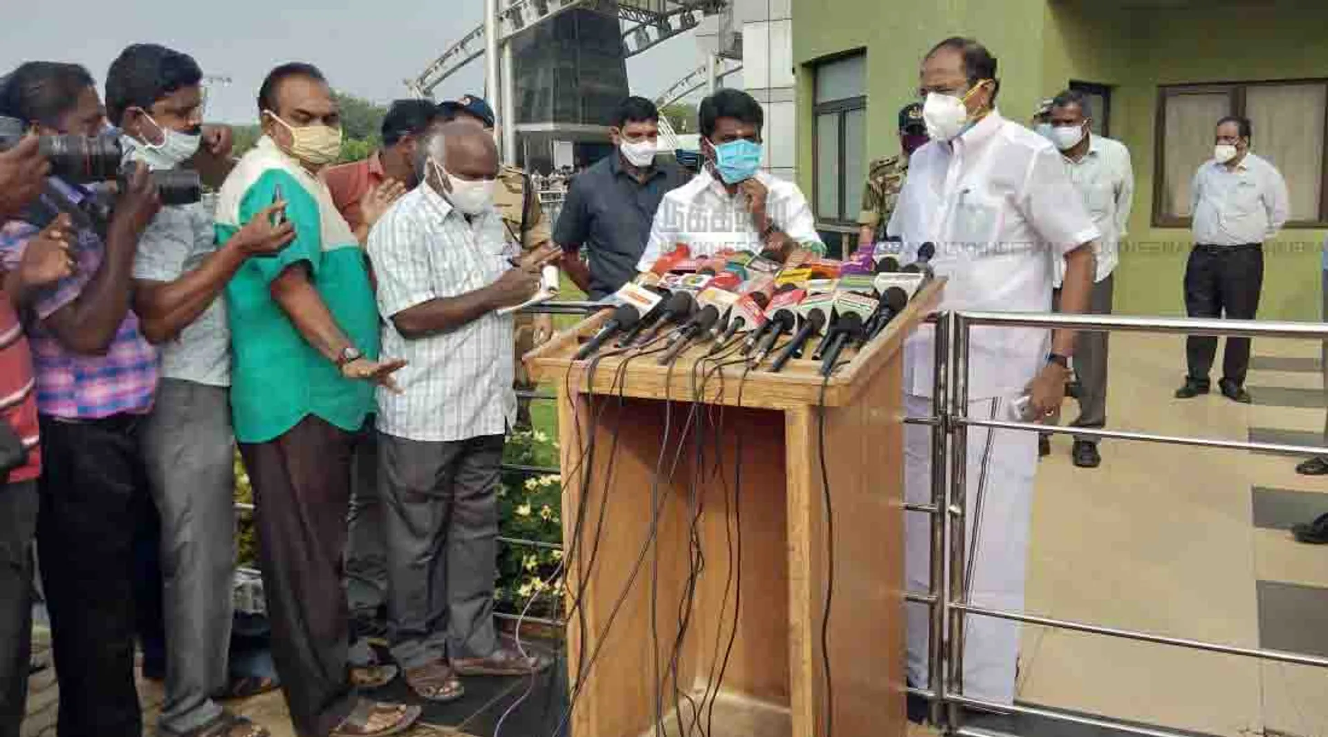 Minister C. Vijayabaskar Interview in Trichy