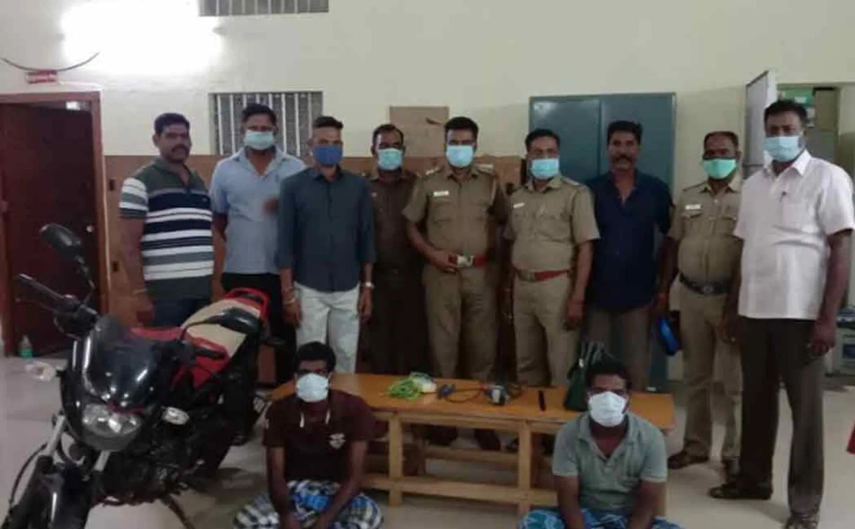Those who tried to break and steal the temple and theft near Vriddhachalam have been arrested!
