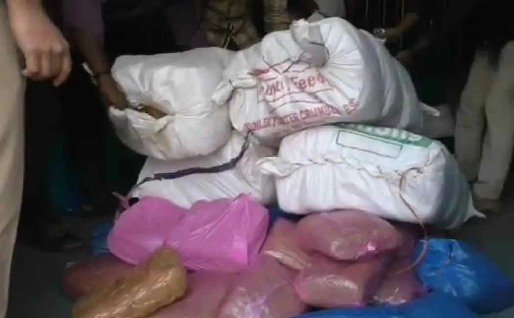 Container truck seized with 300 kg of cannabis in Madurai ... One arrested