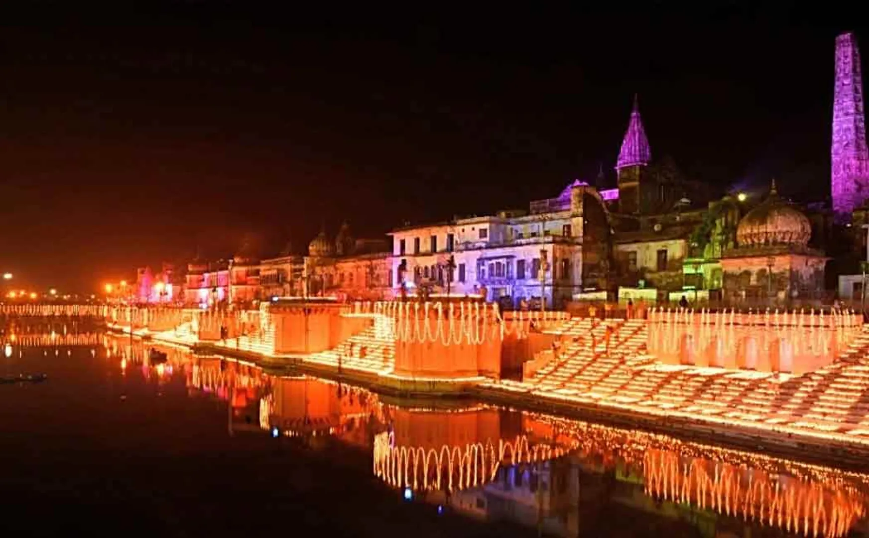 guinness world record attempt in ayodhya in diwali night