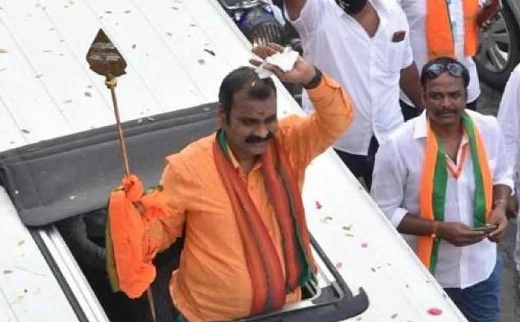 L murugan planing vel yatra in erode 