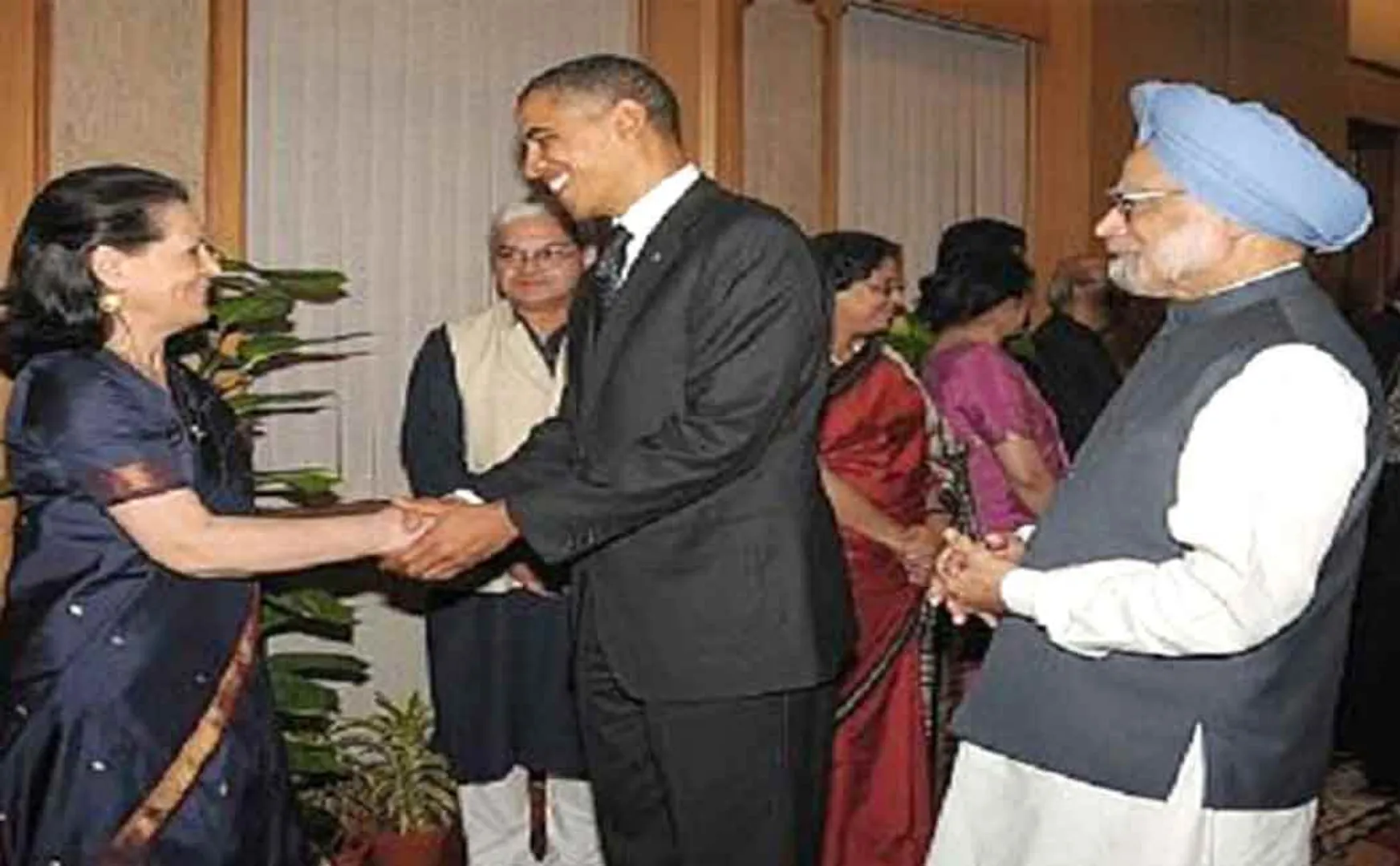 obama view on sonia making manmohan singh as pm of india