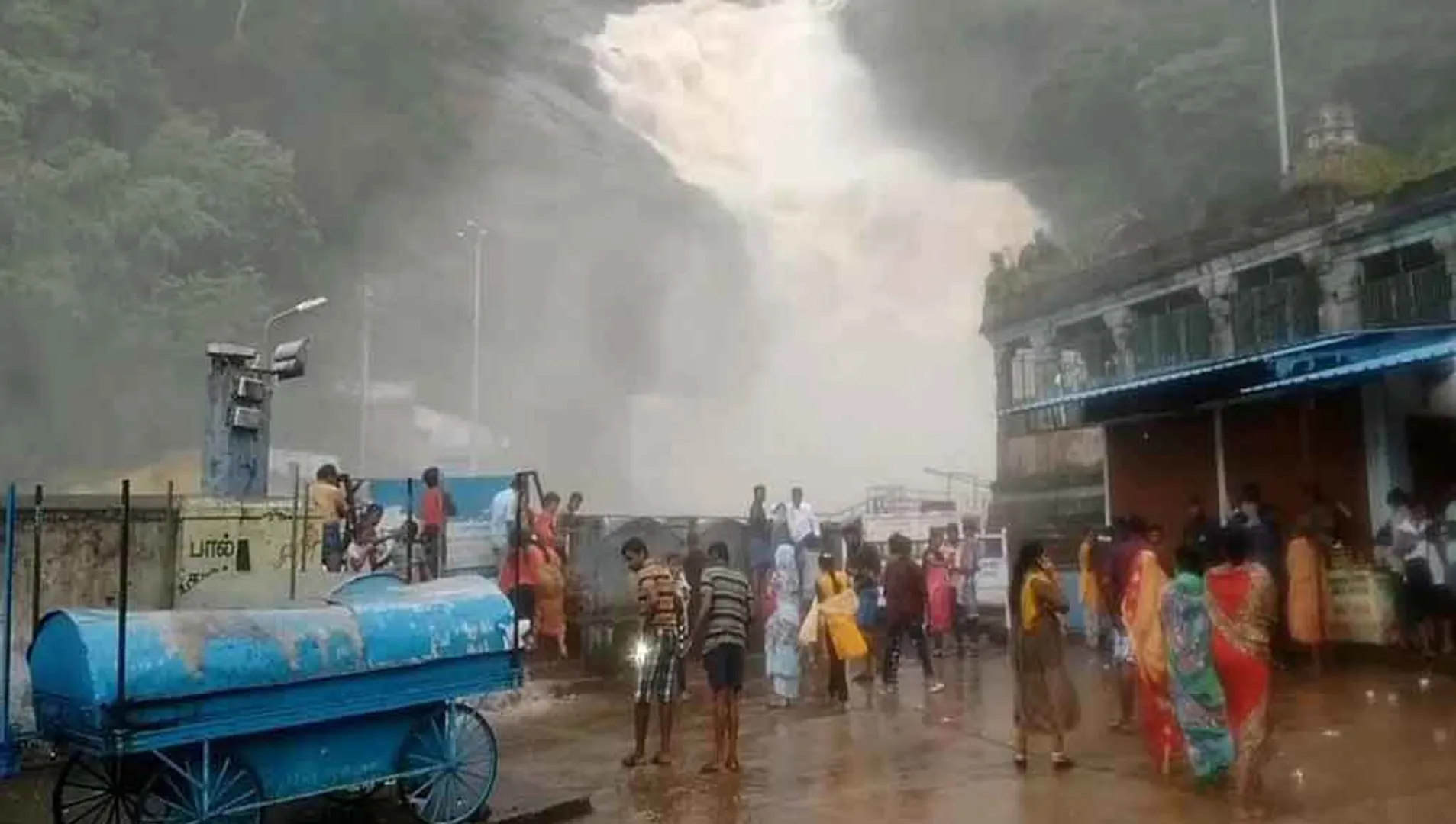 Unsolicited Courtallam Falls ... Petition to DMK Collector seeking permission to bathe!