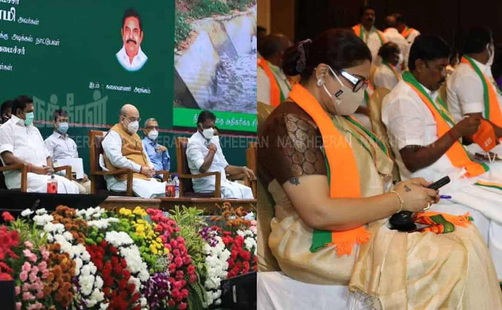  Amit Shah laid the foundation stone .. Tamil Nadu BJP (Pictures)