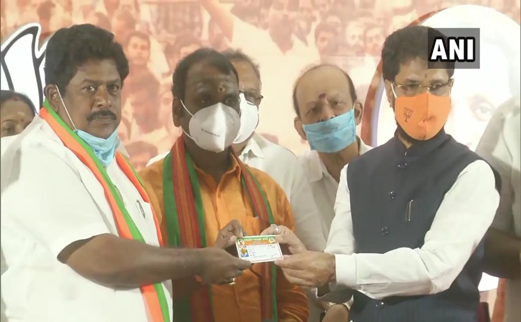 former MP K.P.Ramalingam join with bjp 