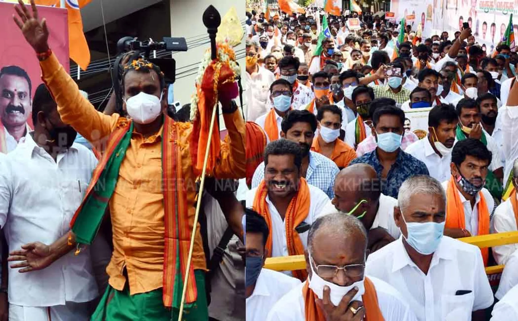 bjp l murugan  vel yatra 